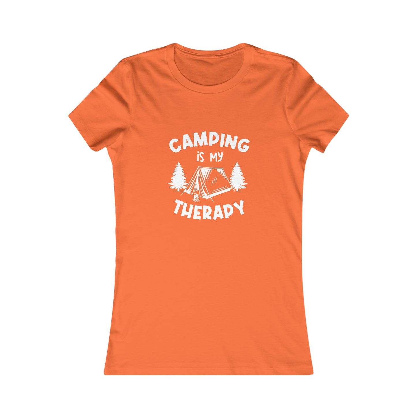 Camping Is My Therapy  -  Women's Tee