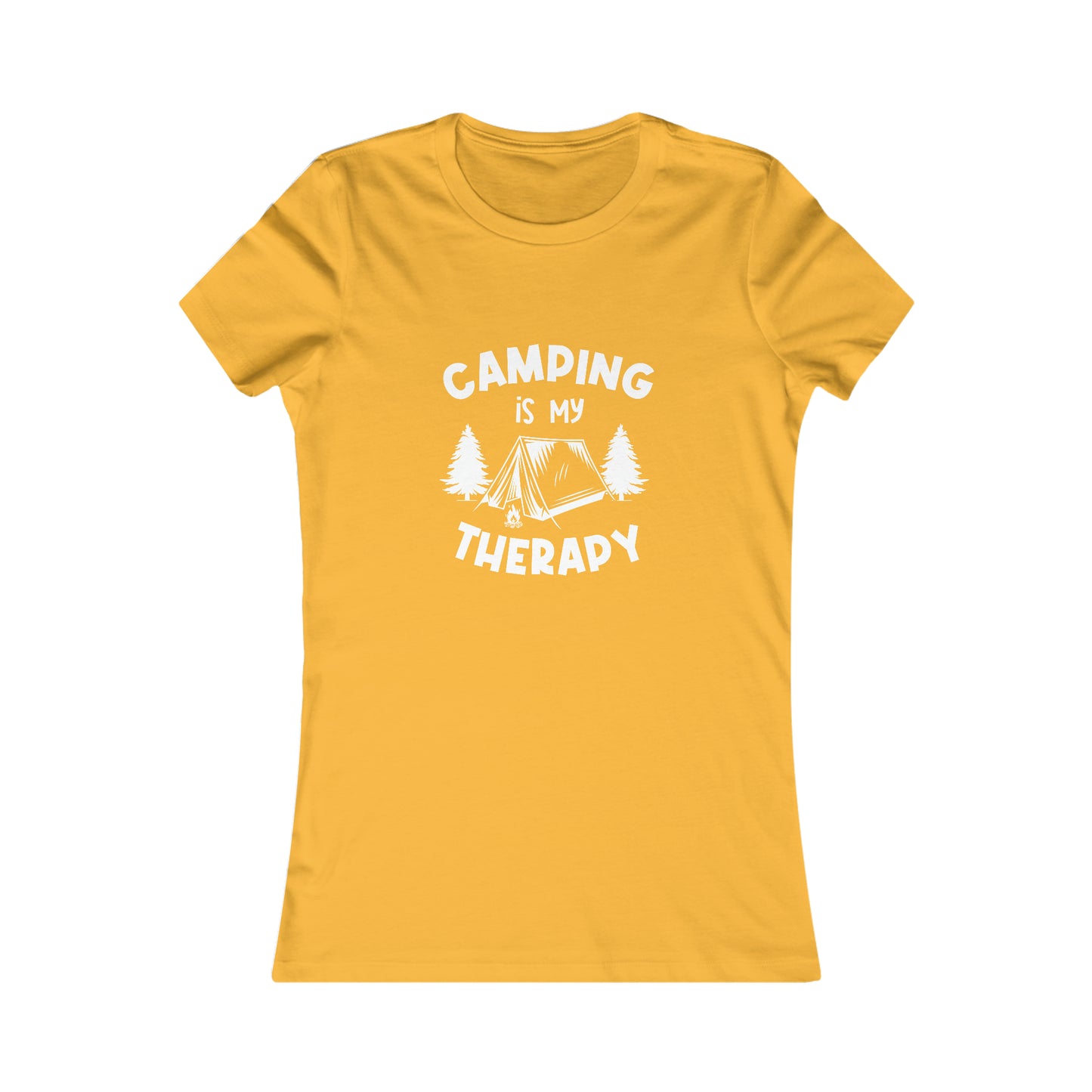 Camping Is My Therapy  -  Women's Tee