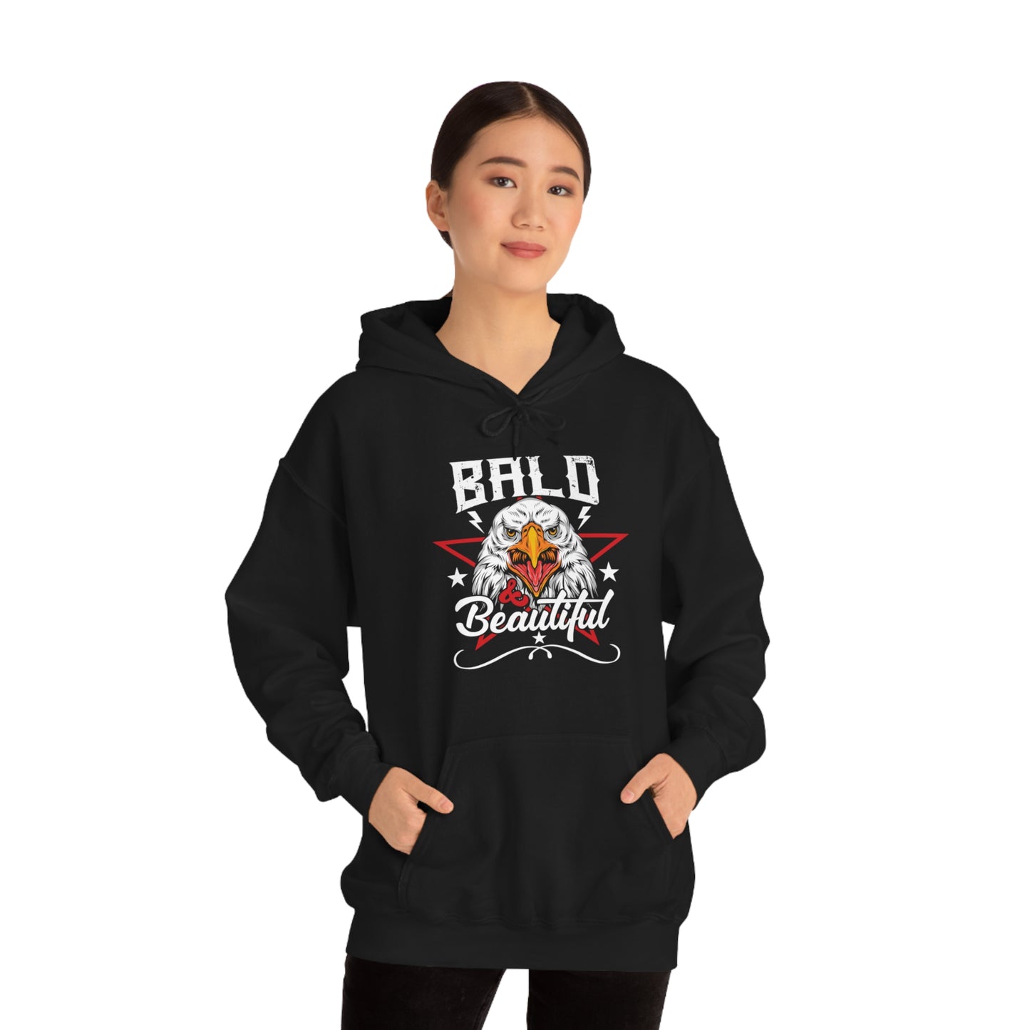 Bald And Beautiful - Unisex  Hooded Sweatshirt