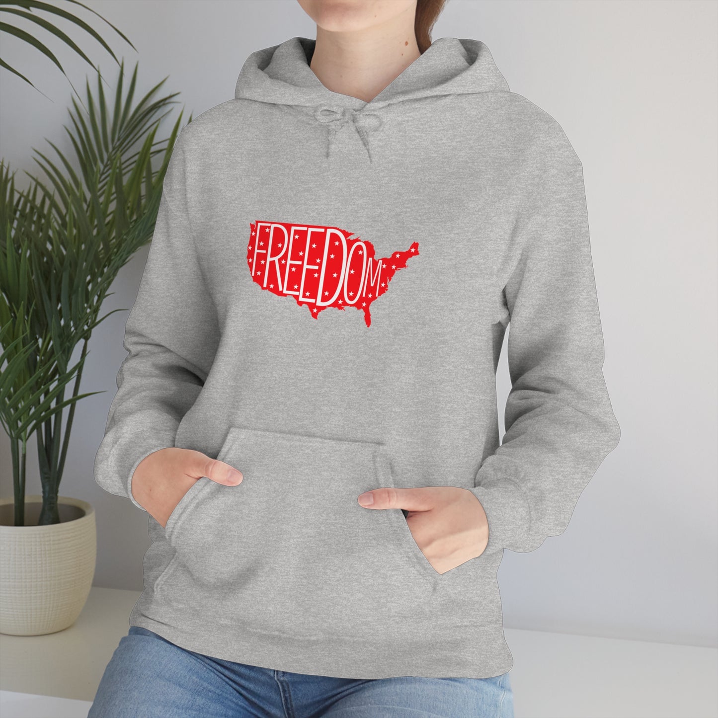 Freedom - Unisex  Hooded Sweatshirt