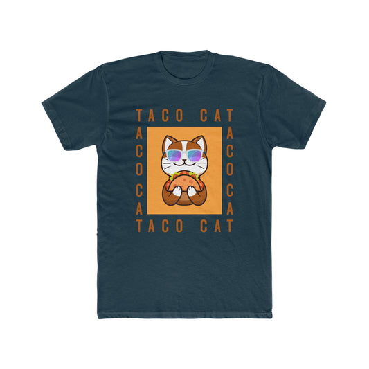 Taco Cat -  Men's Cotton Crew T-Shirt