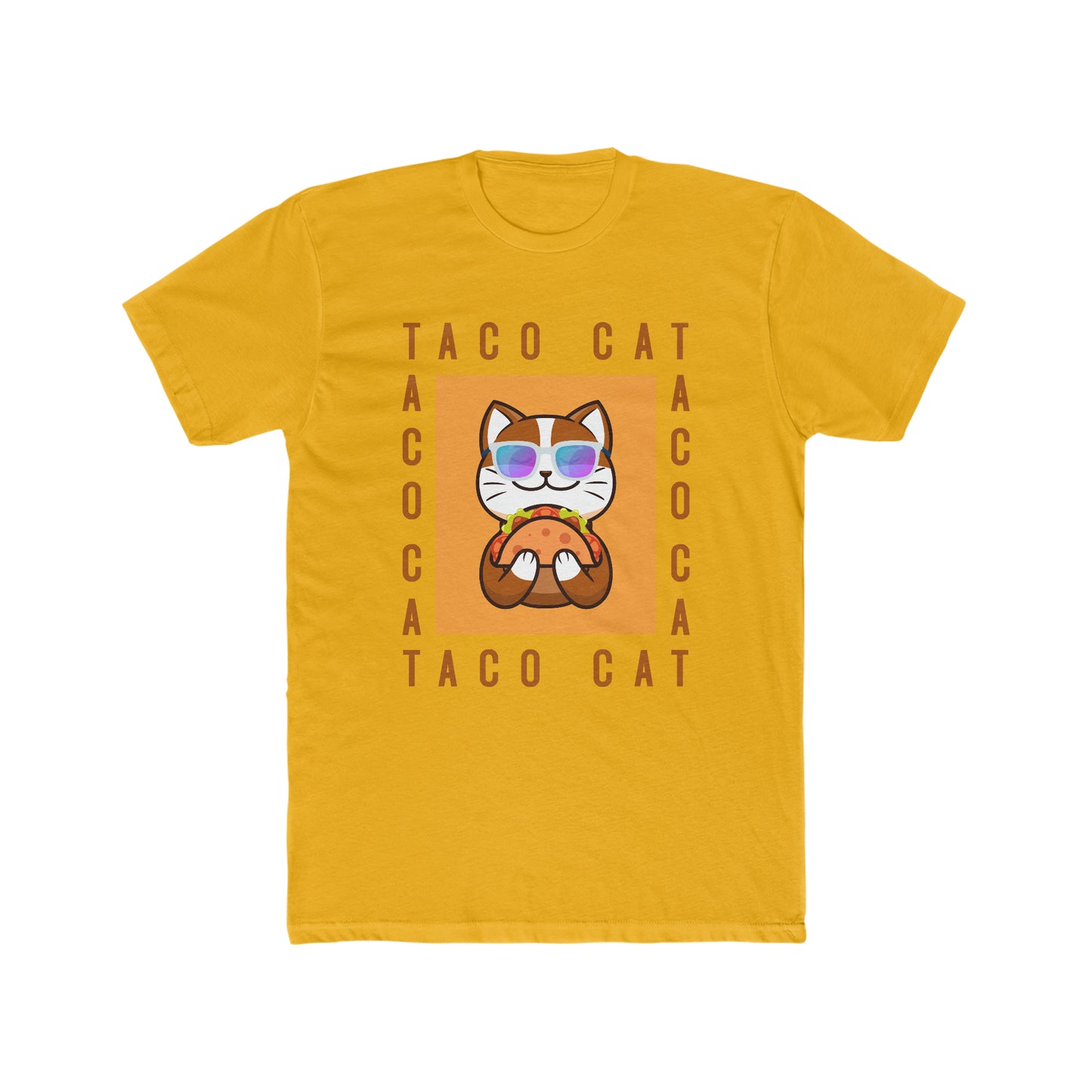 Taco Cat -  Men's Cotton Crew T-Shirt