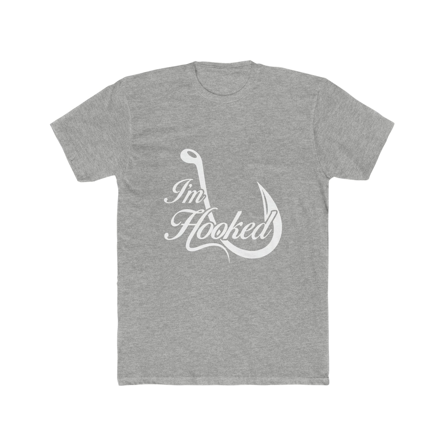 I'm Hooked  -  Men's Cotton Crew Tee