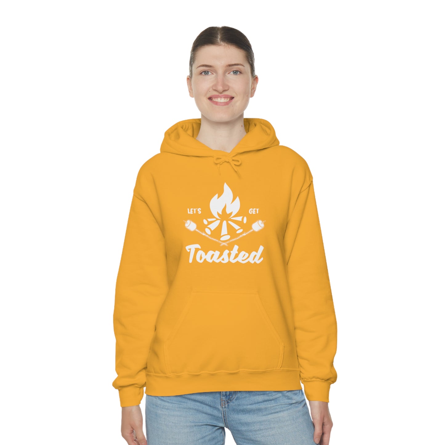 Let's Get Toasted - Unisex  Hooded Sweatshirt