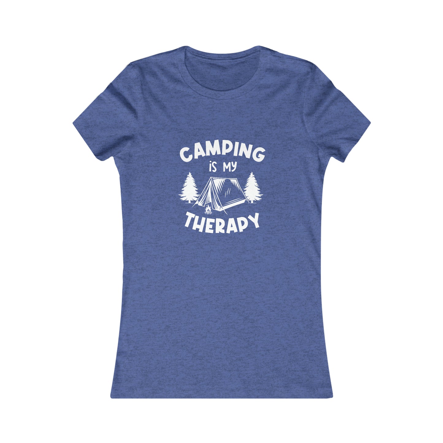 Camping Is My Therapy  -  Women's Tee