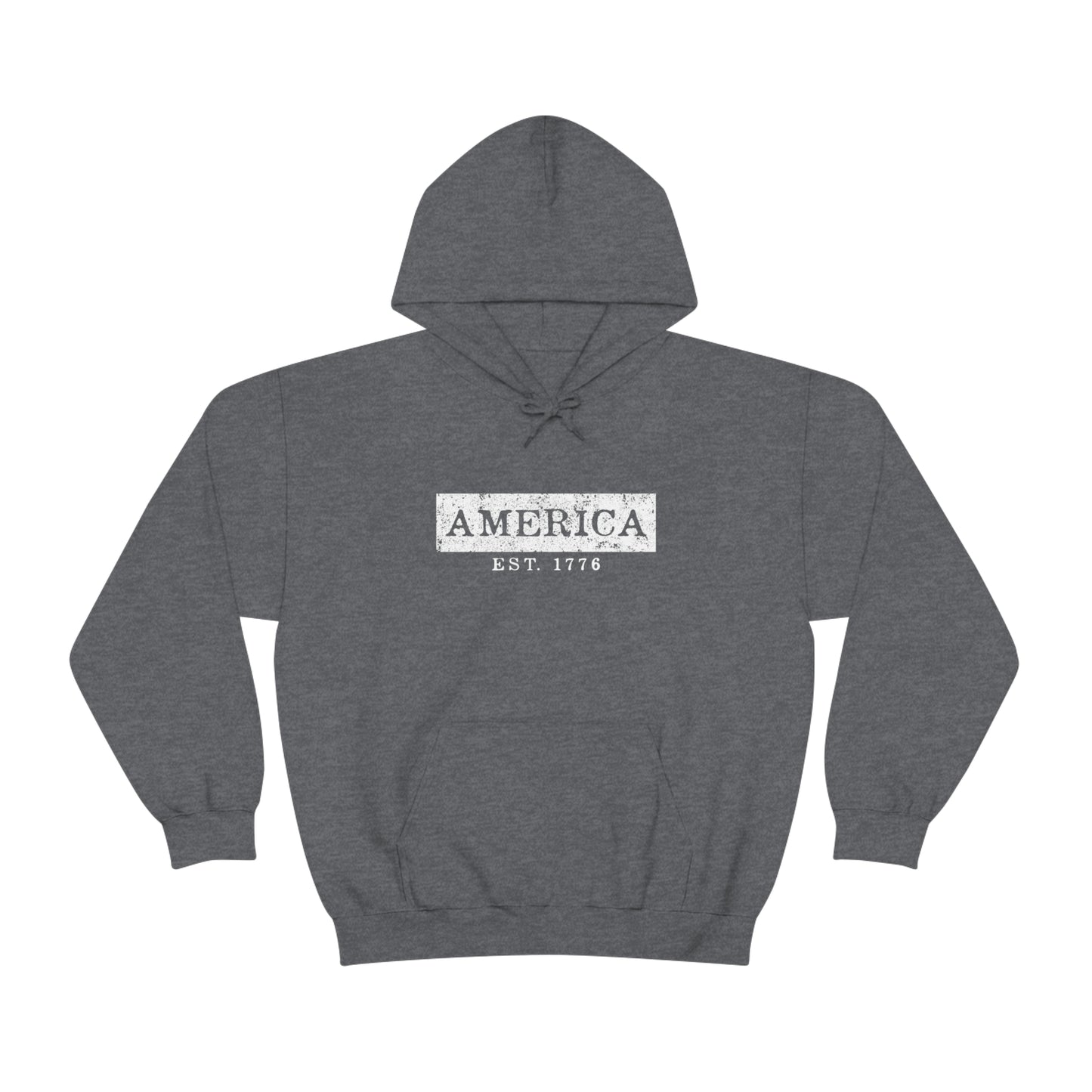 America EST 1776 - Unisex  Hooded Sweatshirt