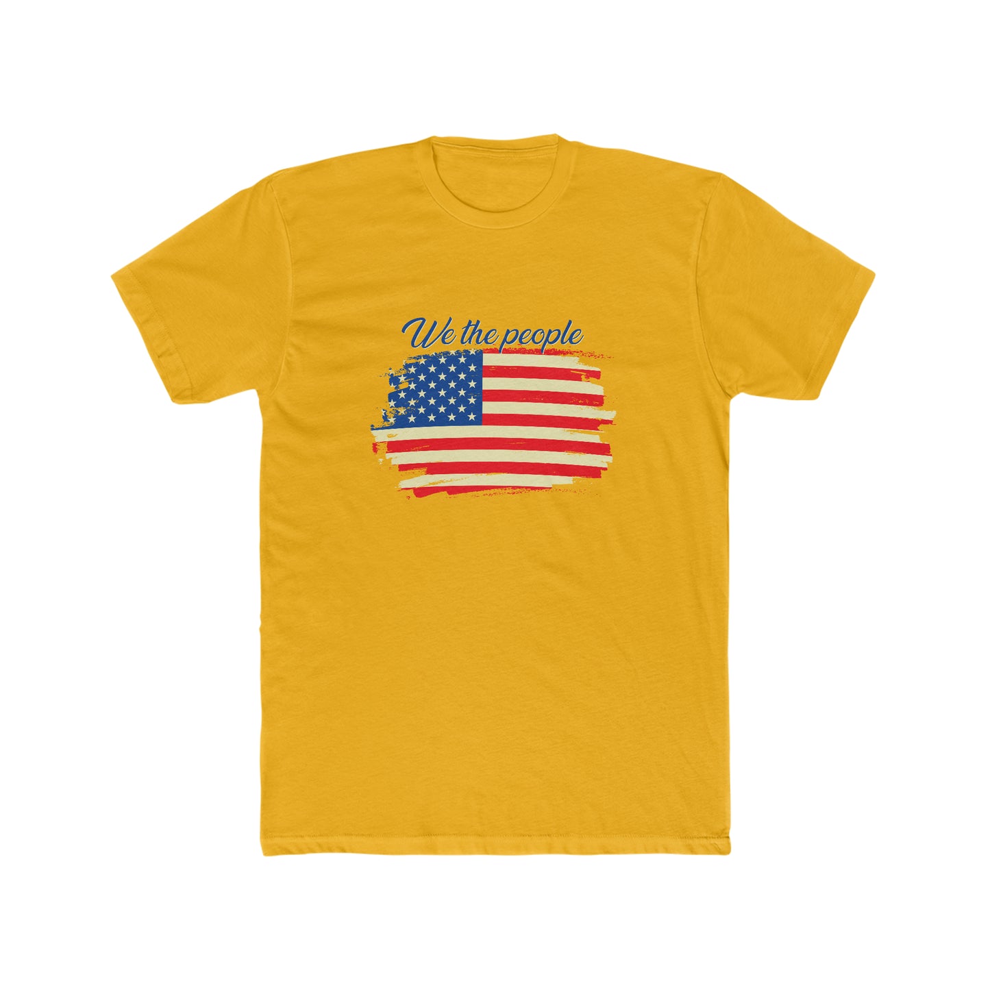 We The People -  Men's Cotton Crew Tee