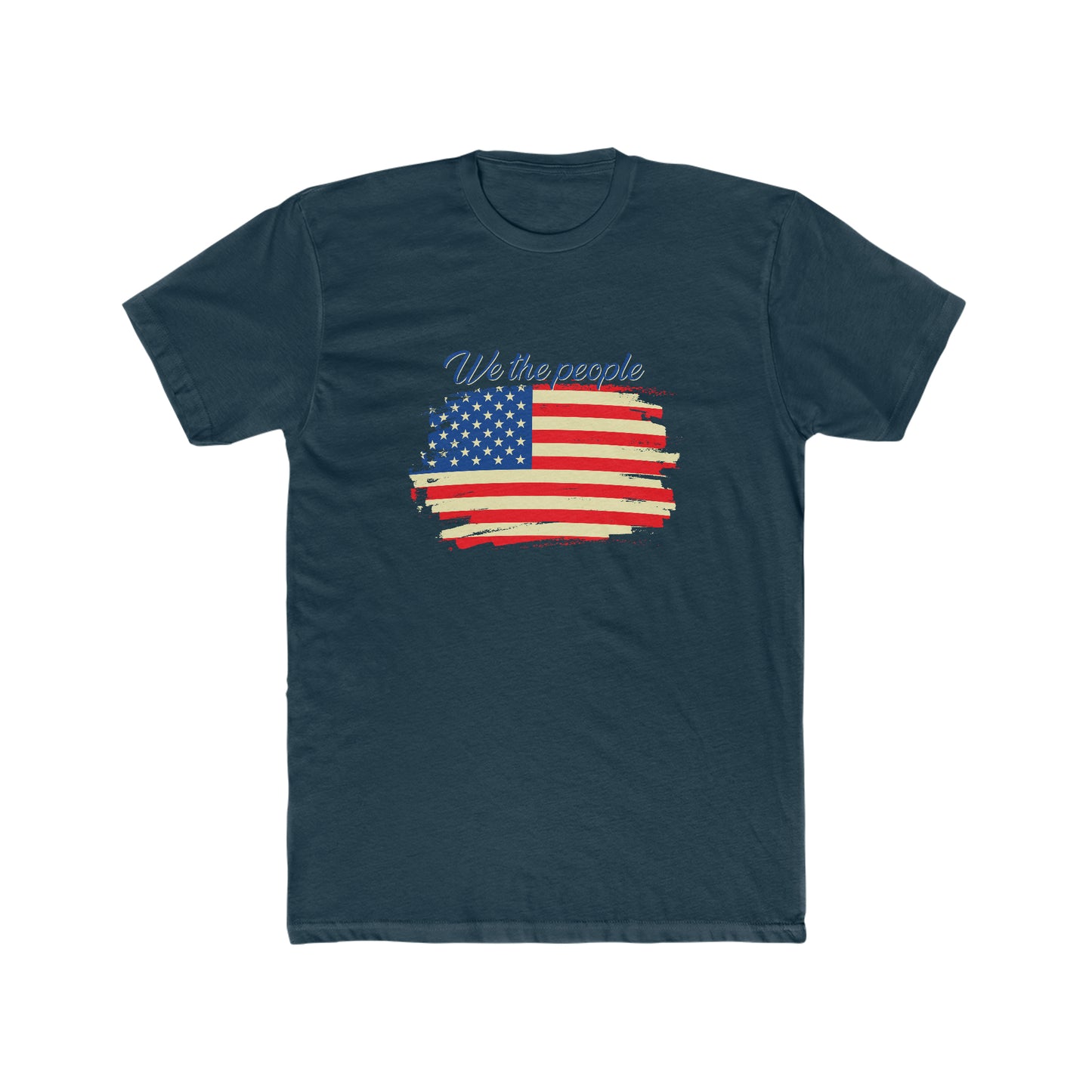 We The People -  Men's Cotton Crew Tee