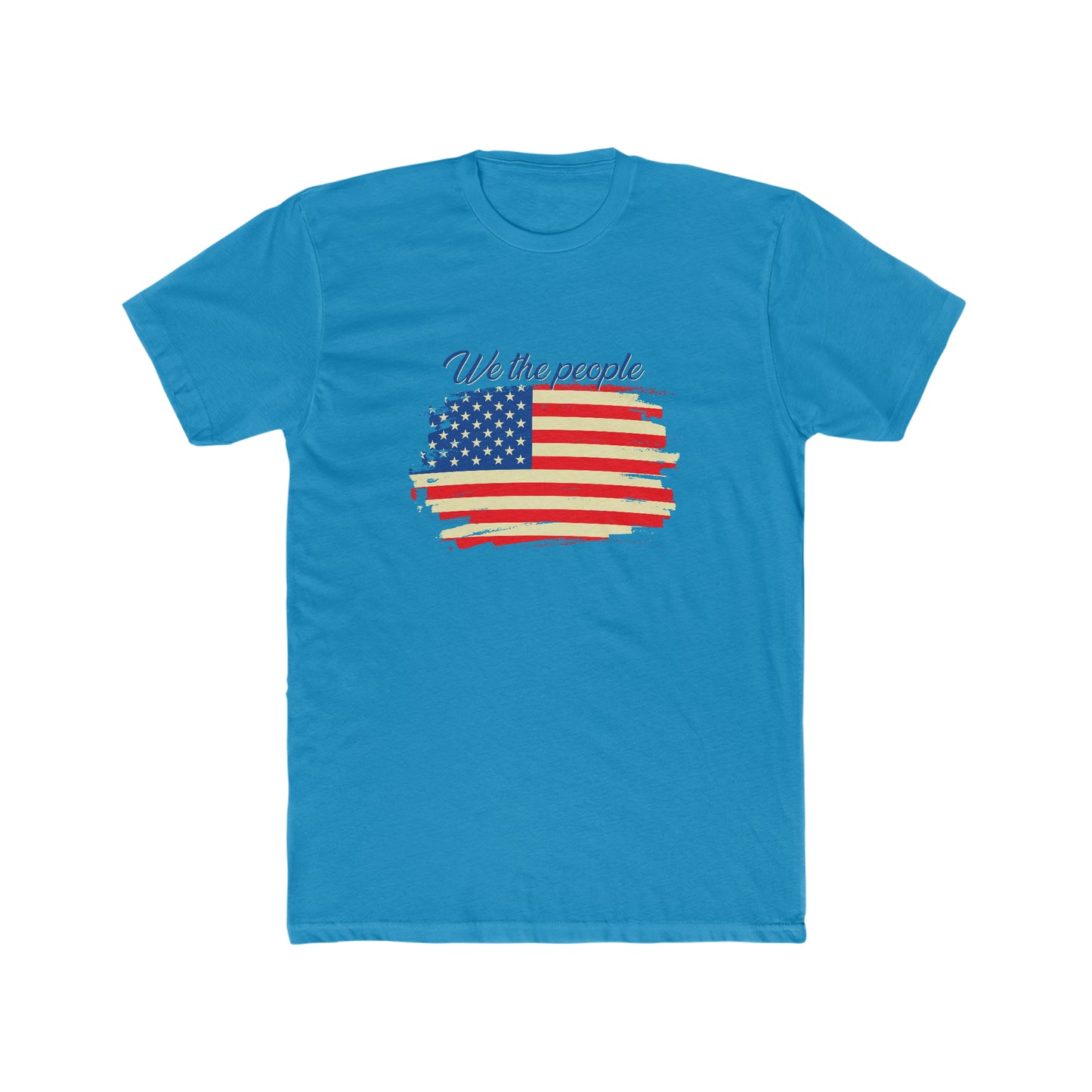 We The People -  Men's Cotton Crew Tee