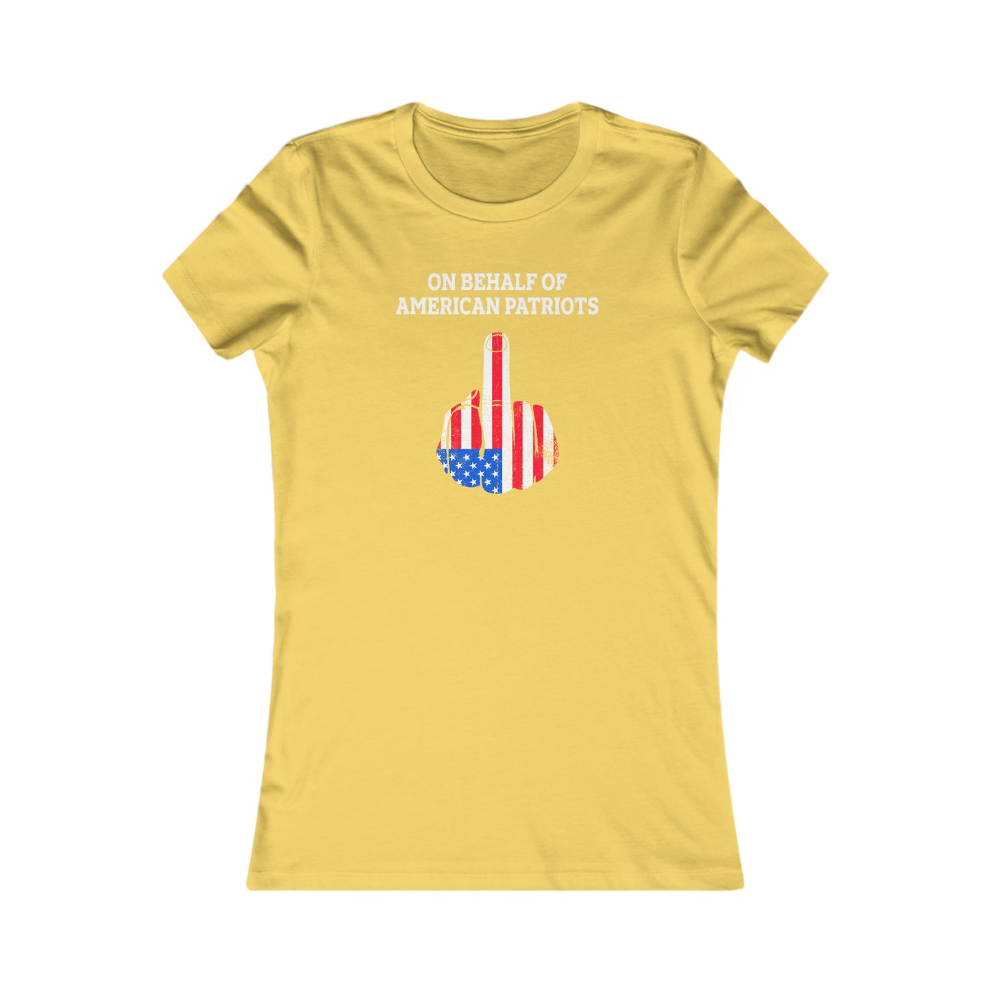 On Behalf Of American Patriots  -  Women's Tee