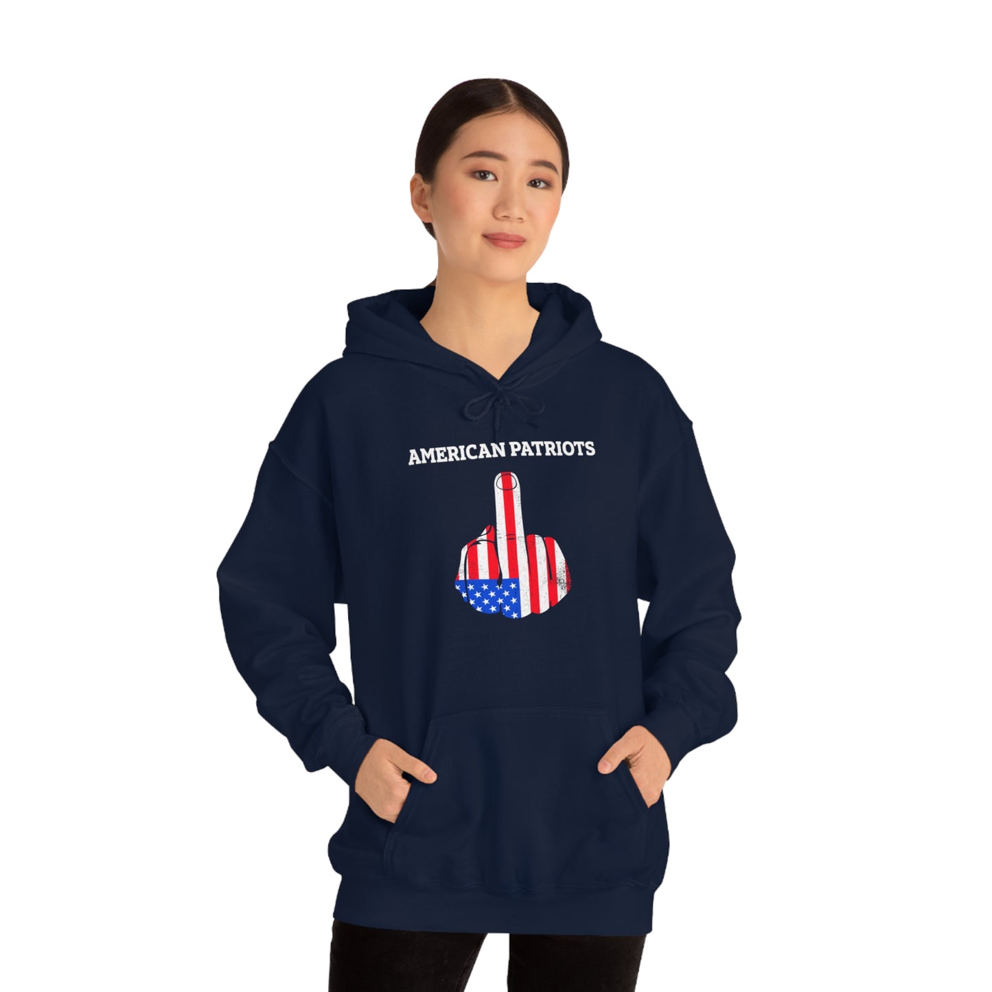 On Behalf Of American Patriots - Unisex  Hooded Sweatshirt