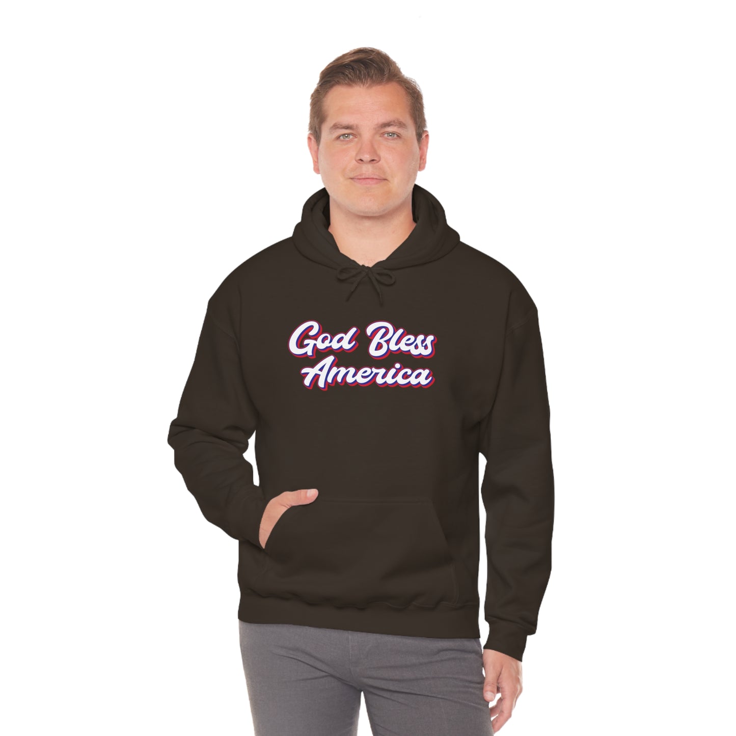 God Bless America - Unisex  Hooded Sweatshirt