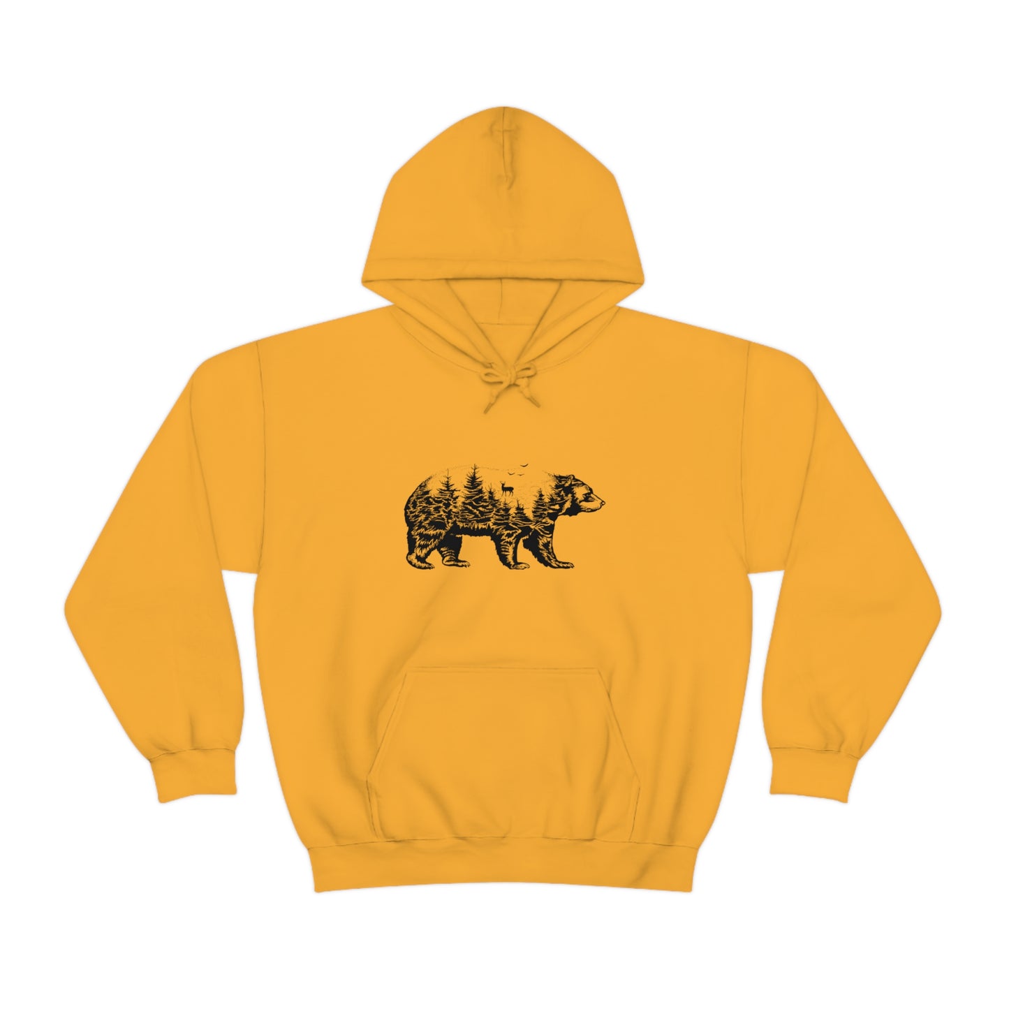 Bear Graphic - Unisex  Hooded Sweatshirt