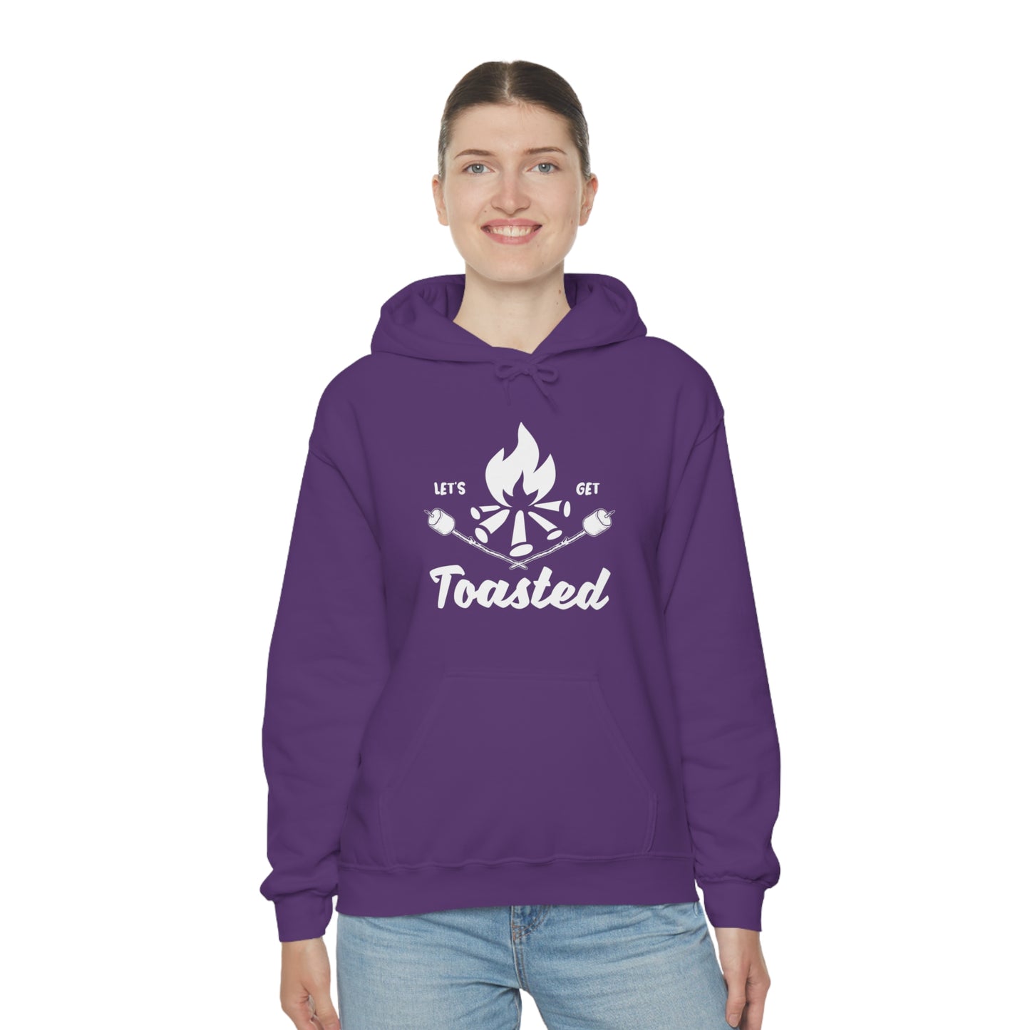 Let's Get Toasted - Unisex  Hooded Sweatshirt