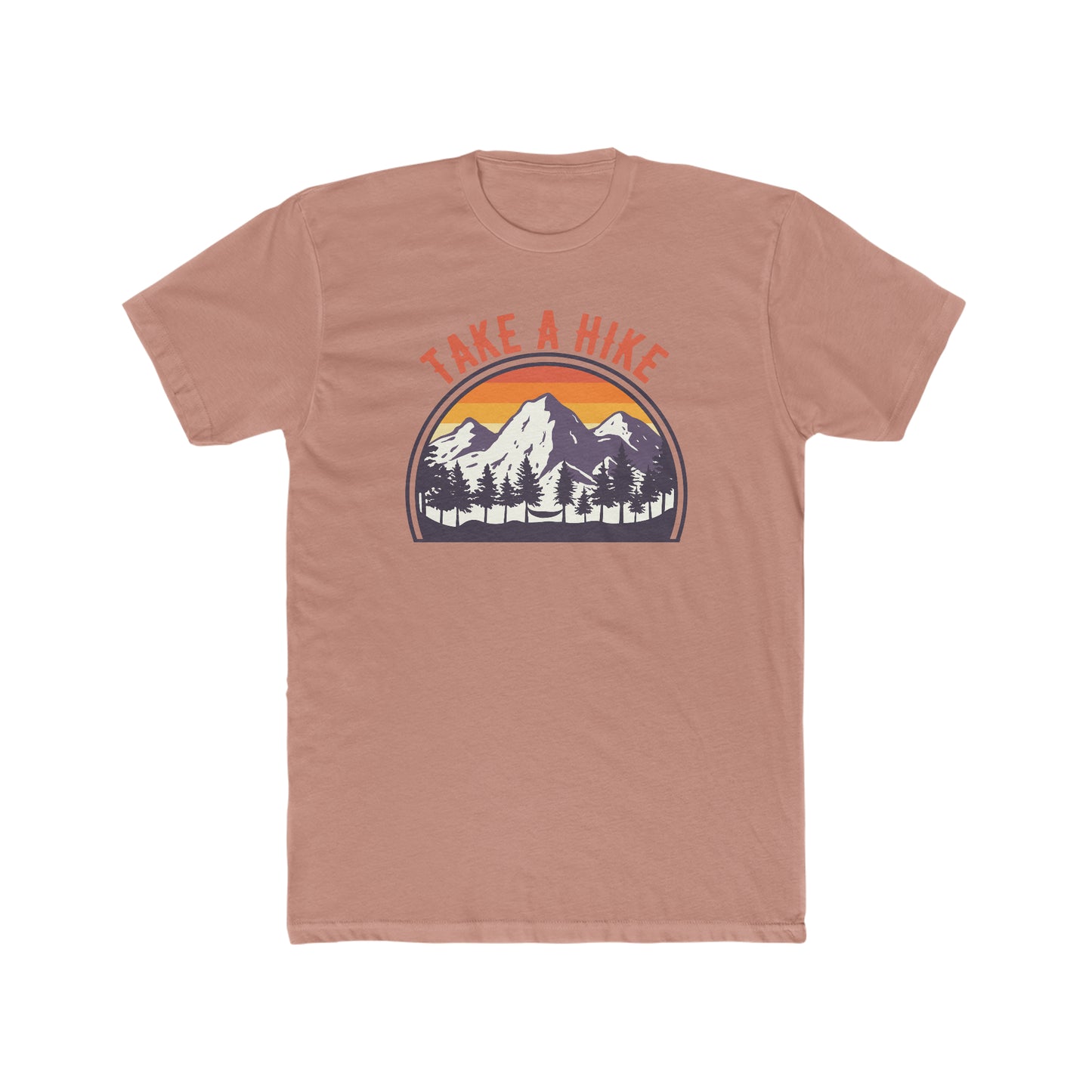 Take A Hike -  Men's Cotton Crew Tee