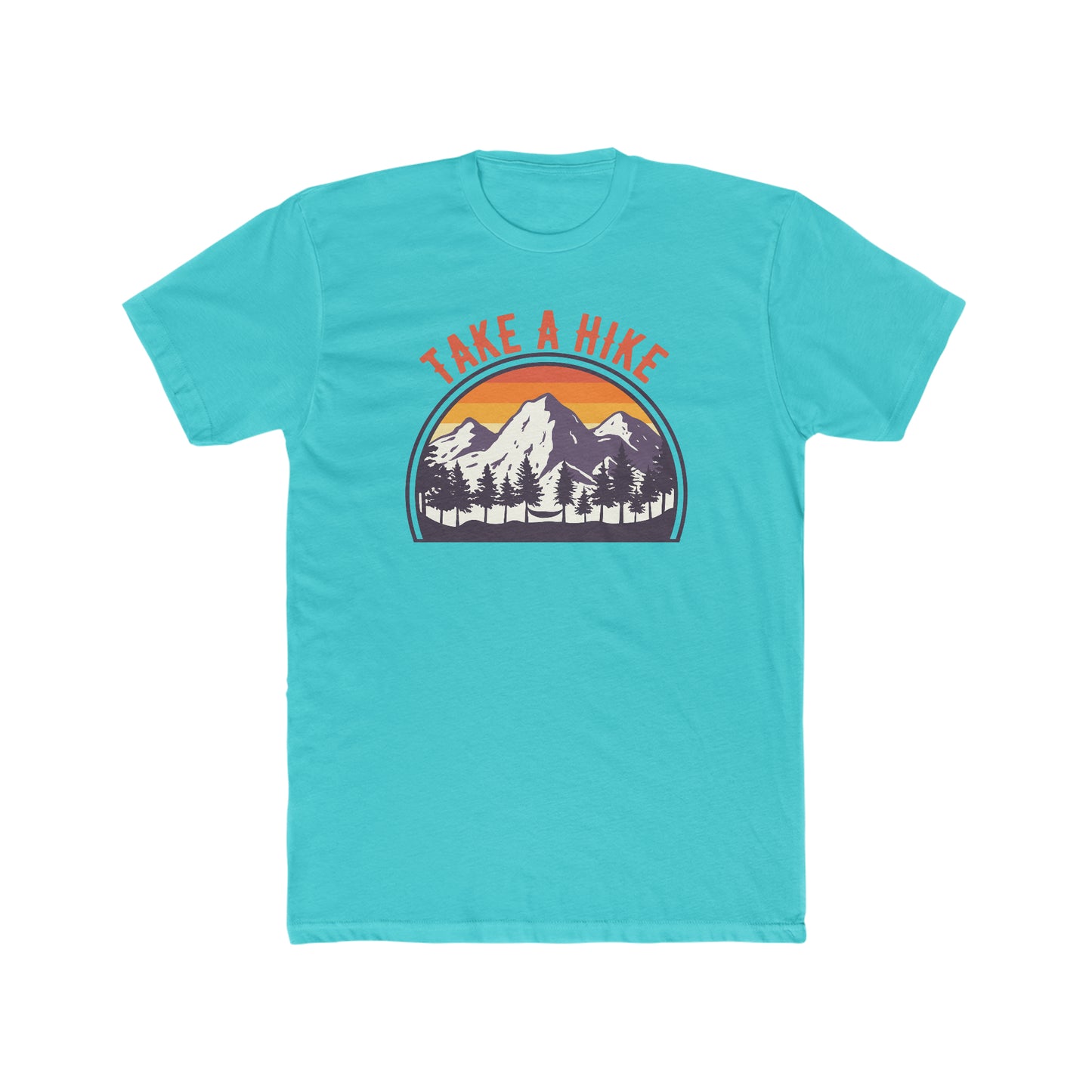 Take A Hike -  Men's Cotton Crew Tee