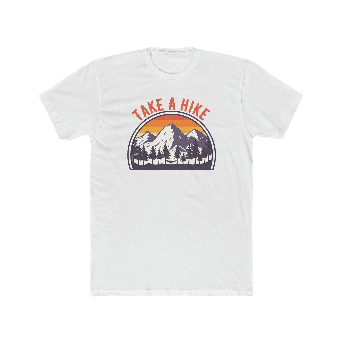 Take A Hike -  Men's Cotton Crew Tee