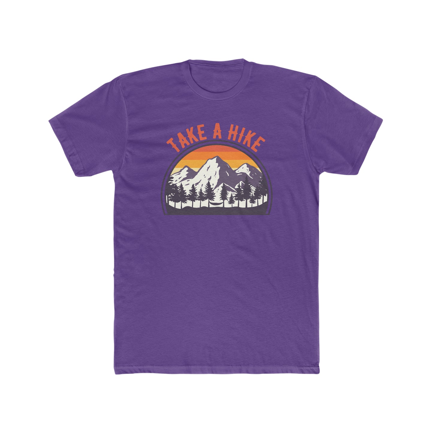 Take A Hike -  Men's Cotton Crew Tee