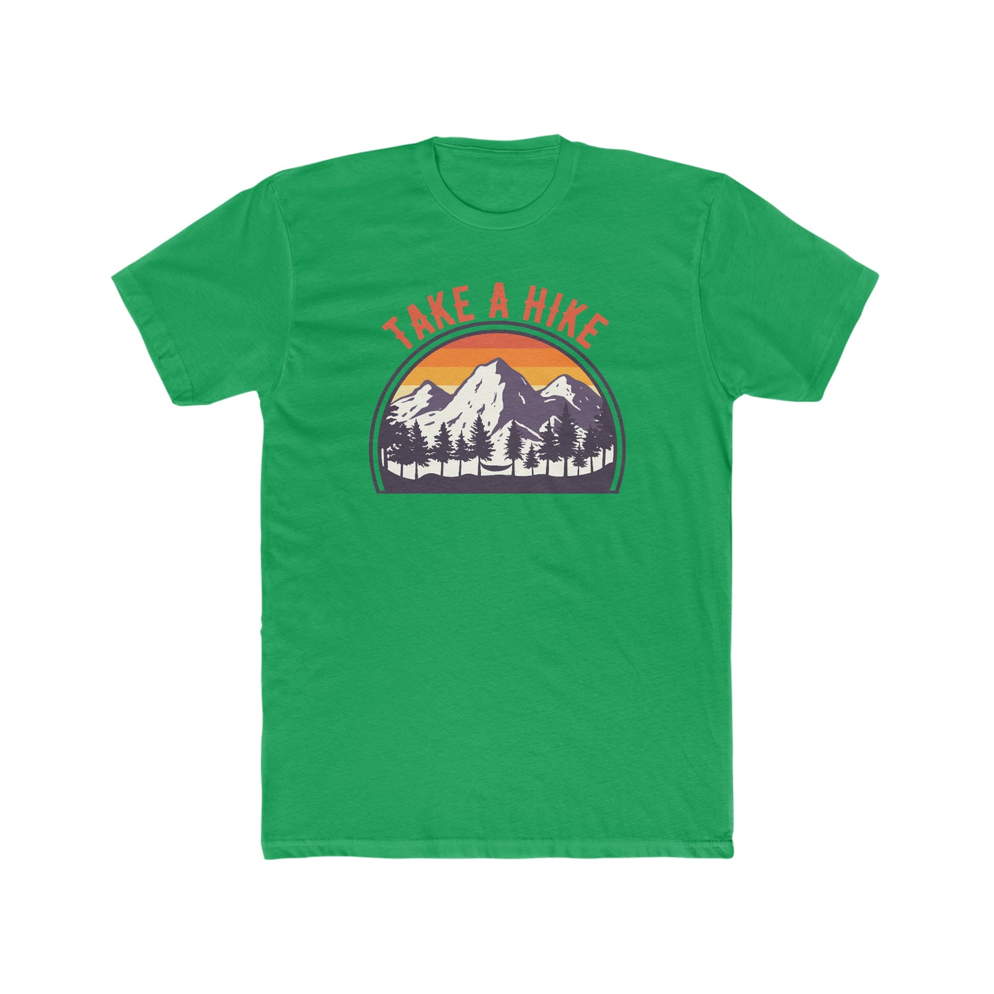 Take A Hike -  Men's Cotton Crew Tee