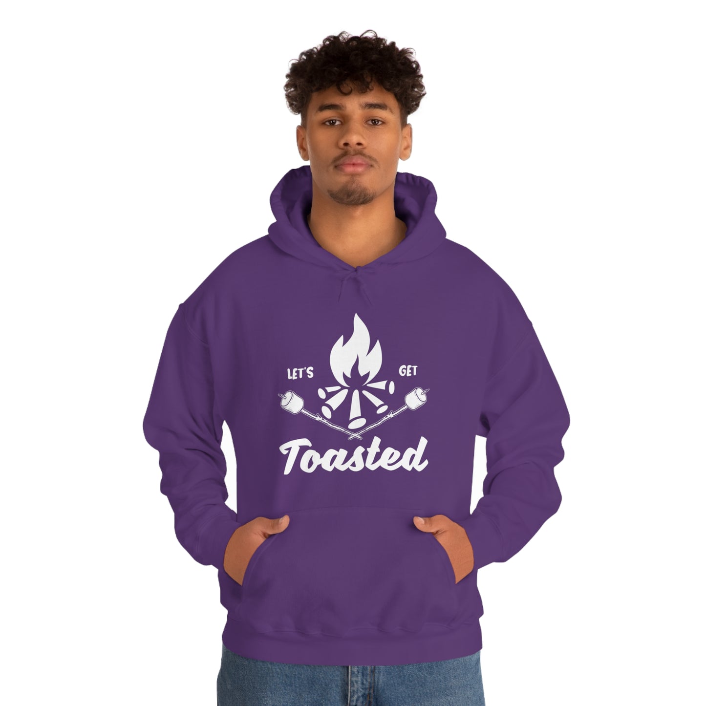 Let's Get Toasted - Unisex  Hooded Sweatshirt