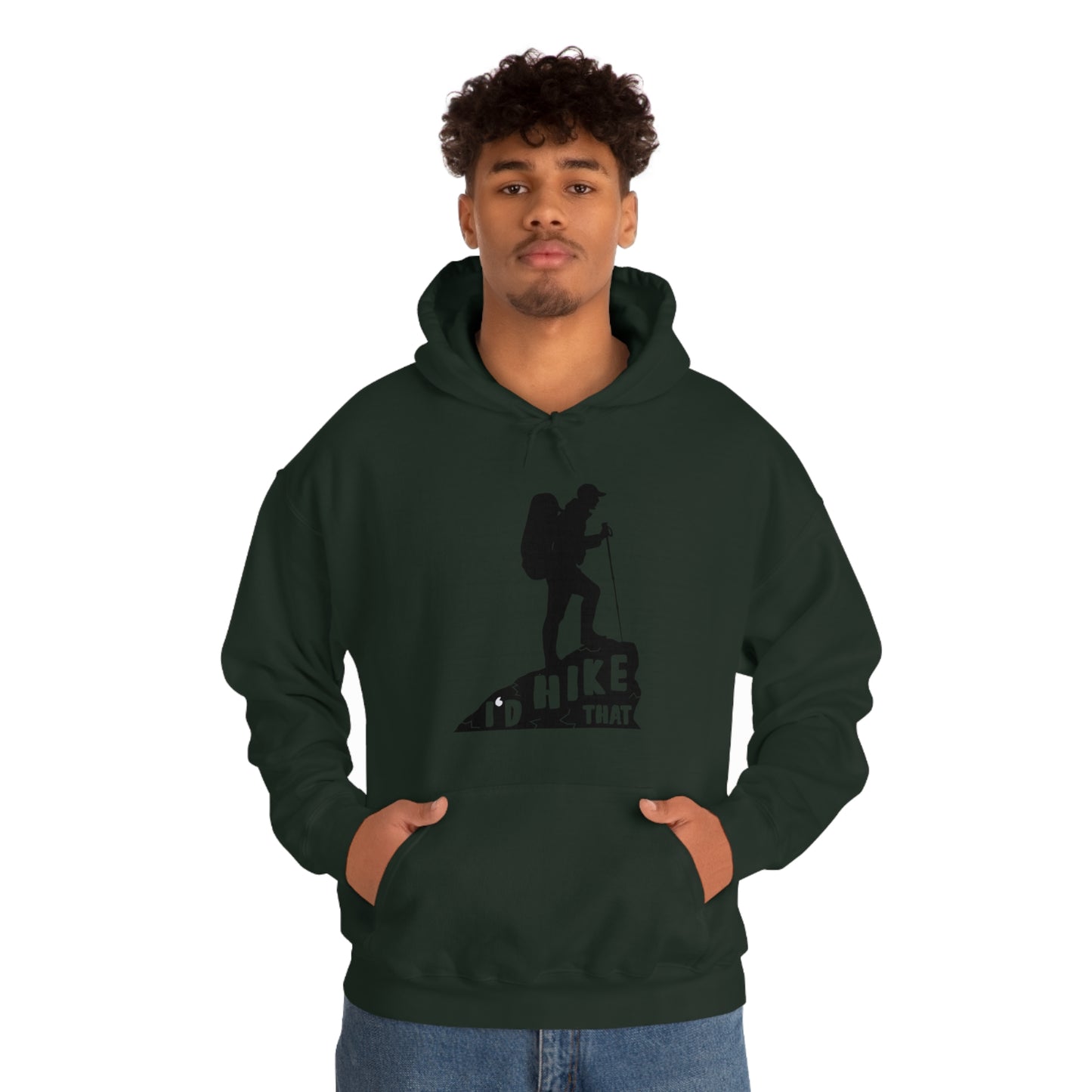 I'd Hike That - Unisex  Hooded Sweatshirt