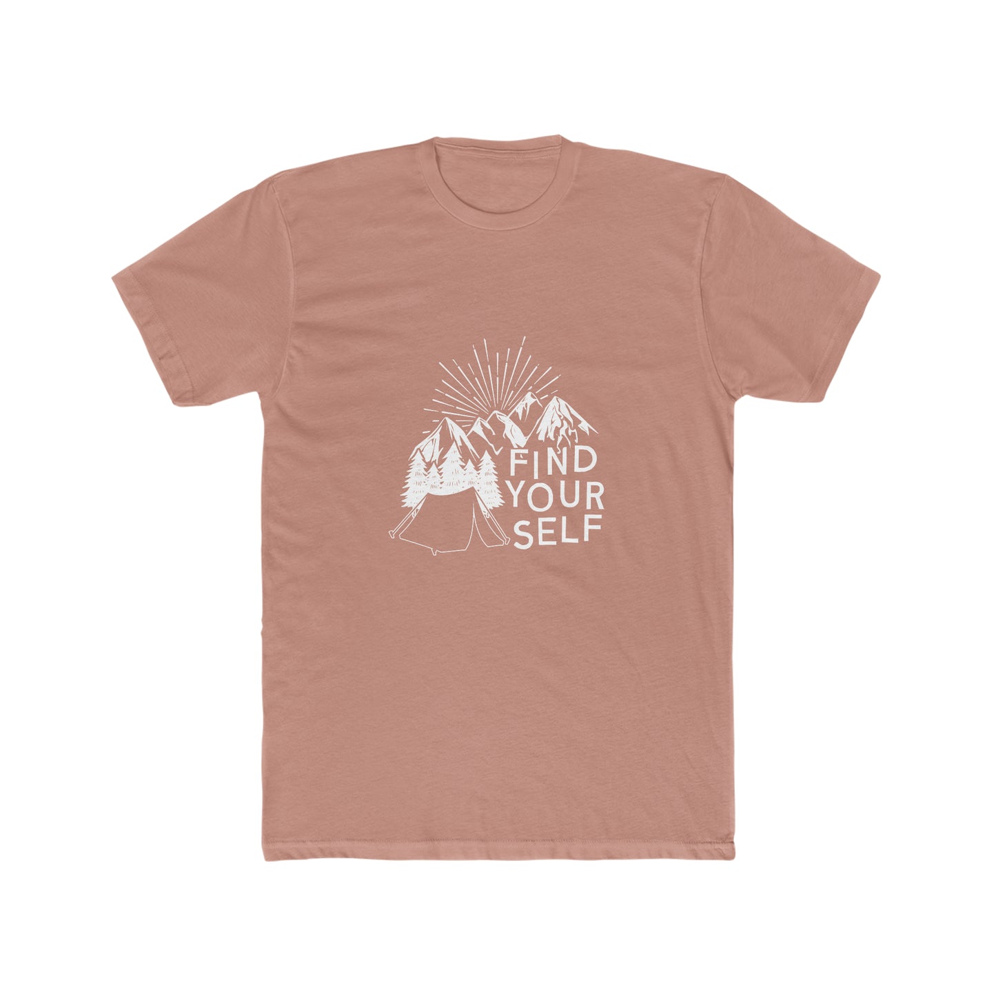 Find Yourself -  Men's Cotton Crew Tee