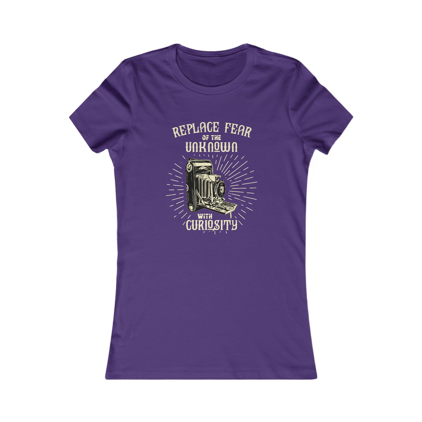 Replace Fear of the Unknown with Curiosity -  Women's Tee