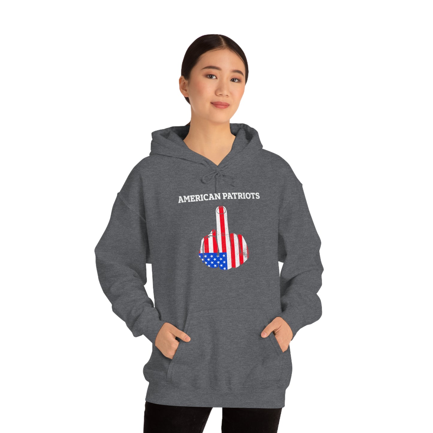 On Behalf Of American Patriots - Unisex  Hooded Sweatshirt