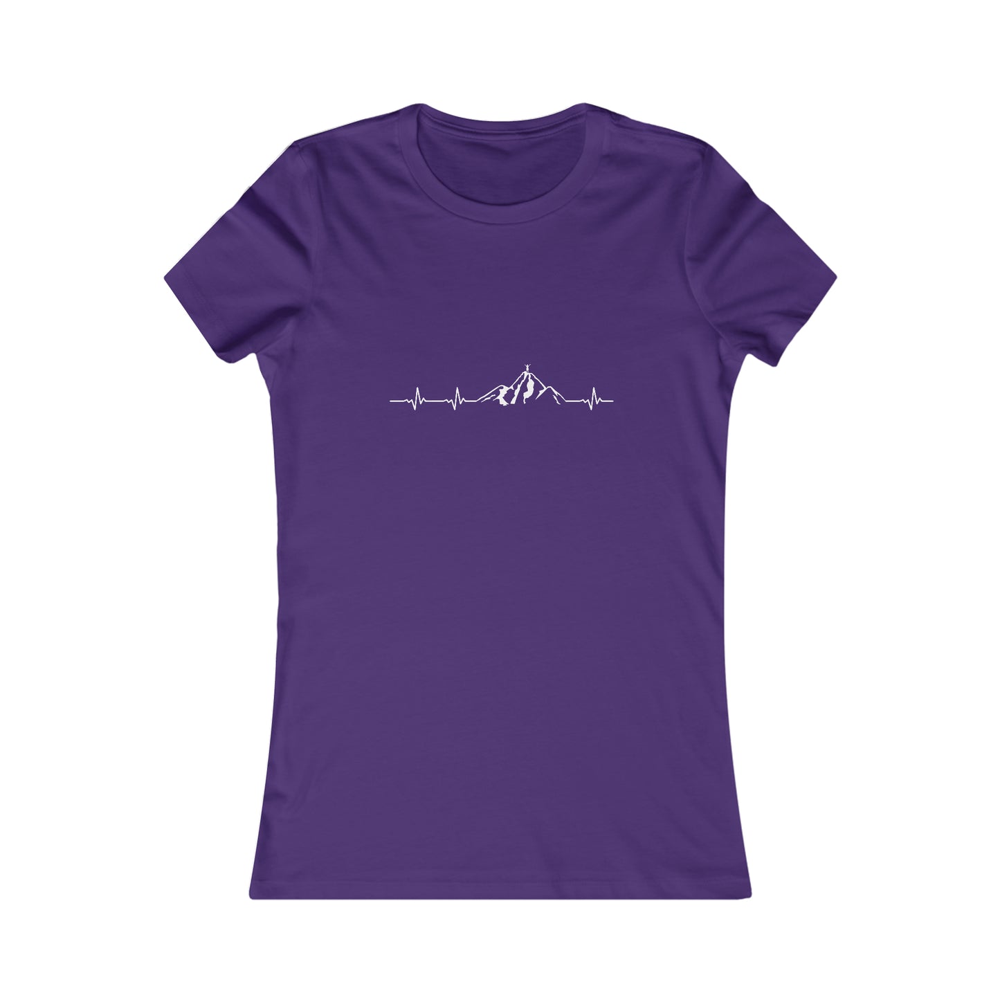 Mountain Heartbeat  -  Women's Tee