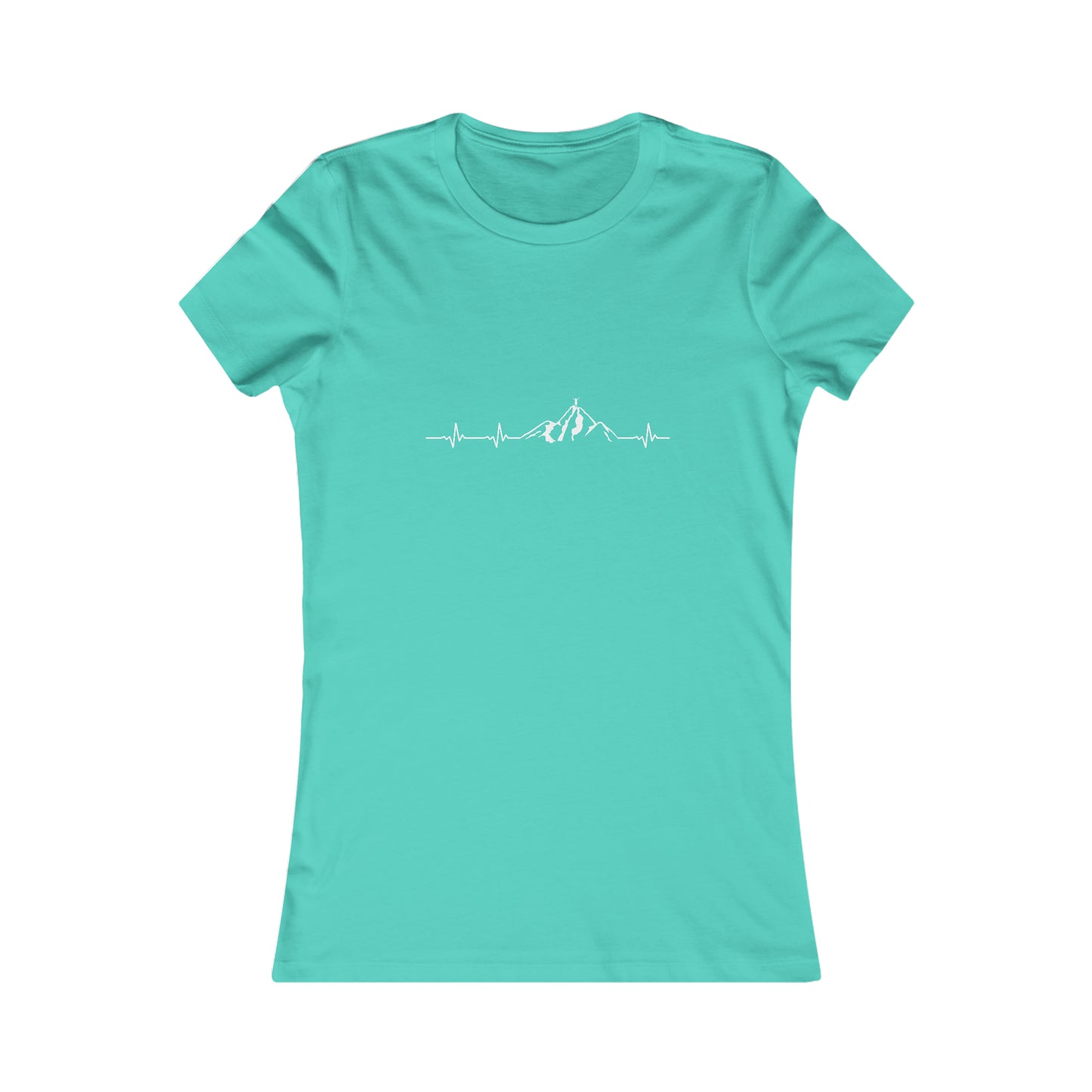 Mountain Heartbeat  -  Women's Tee