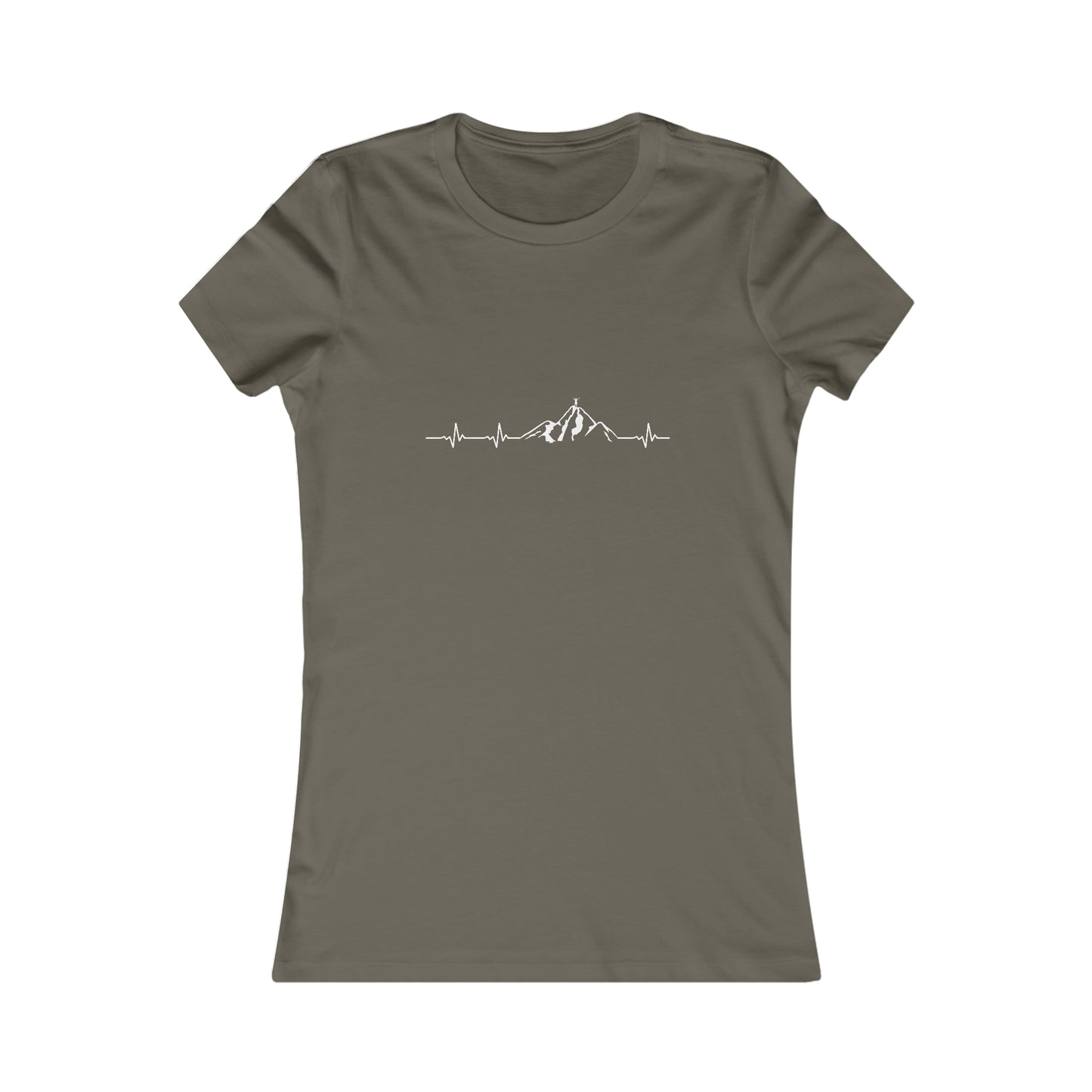 Mountain Heartbeat  -  Women's Tee