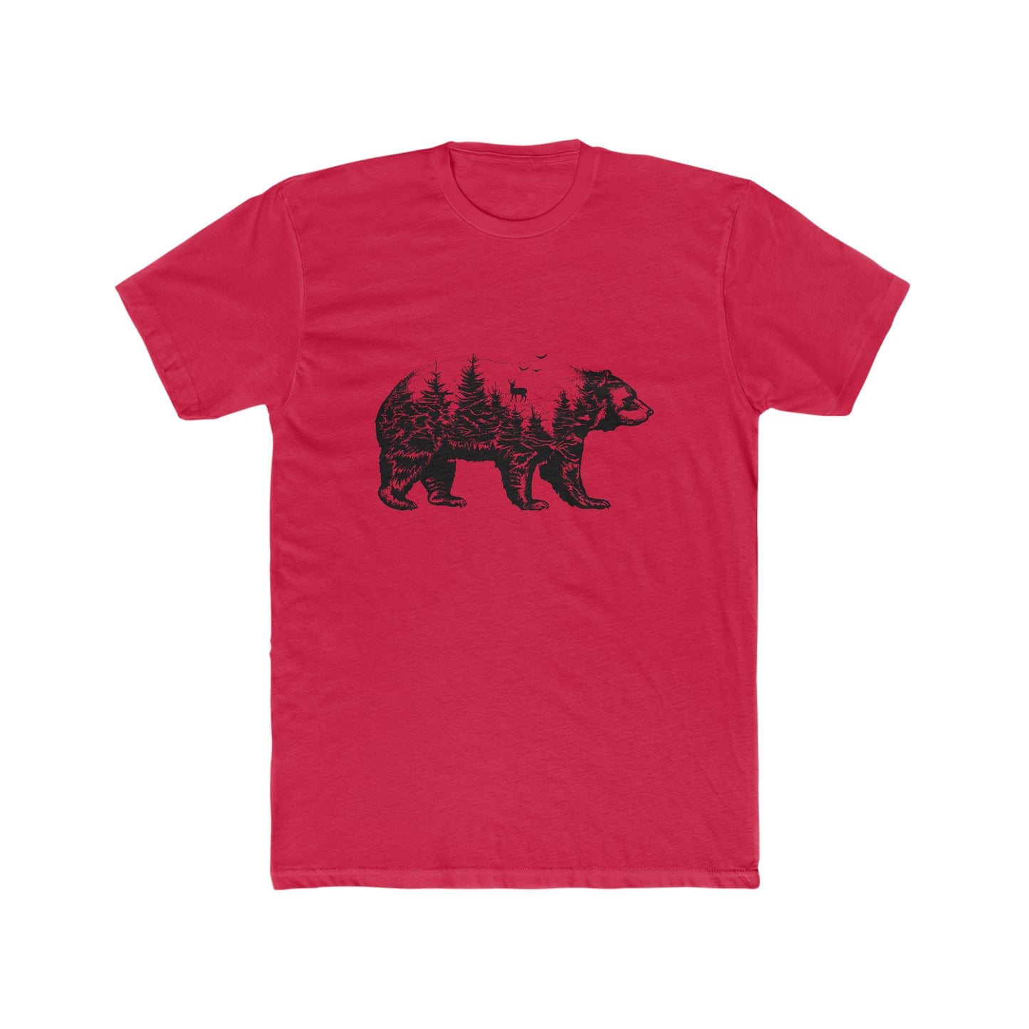 Bear -  Men's Cotton Crew Tee