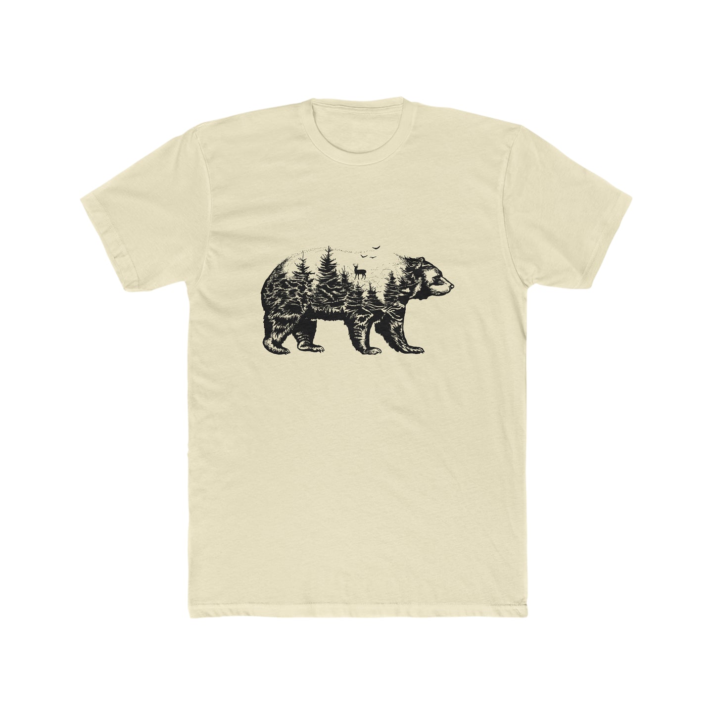 Bear -  Men's Cotton Crew Tee