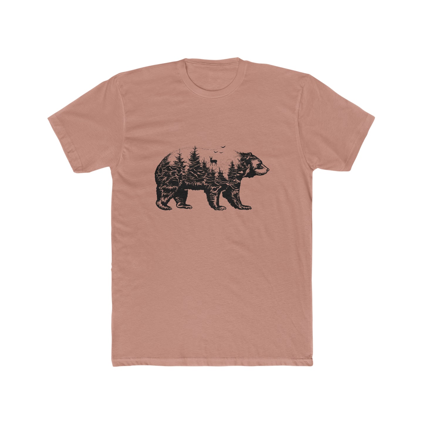 Bear -  Men's Cotton Crew Tee