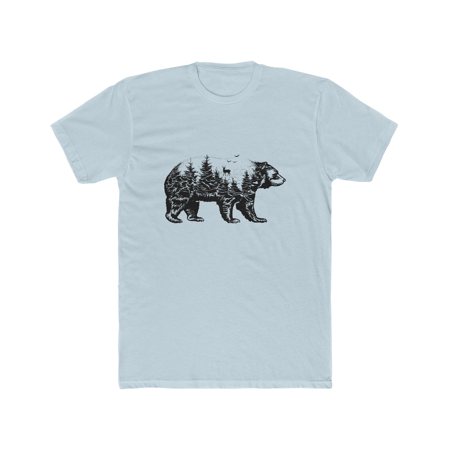 Bear -  Men's Cotton Crew Tee