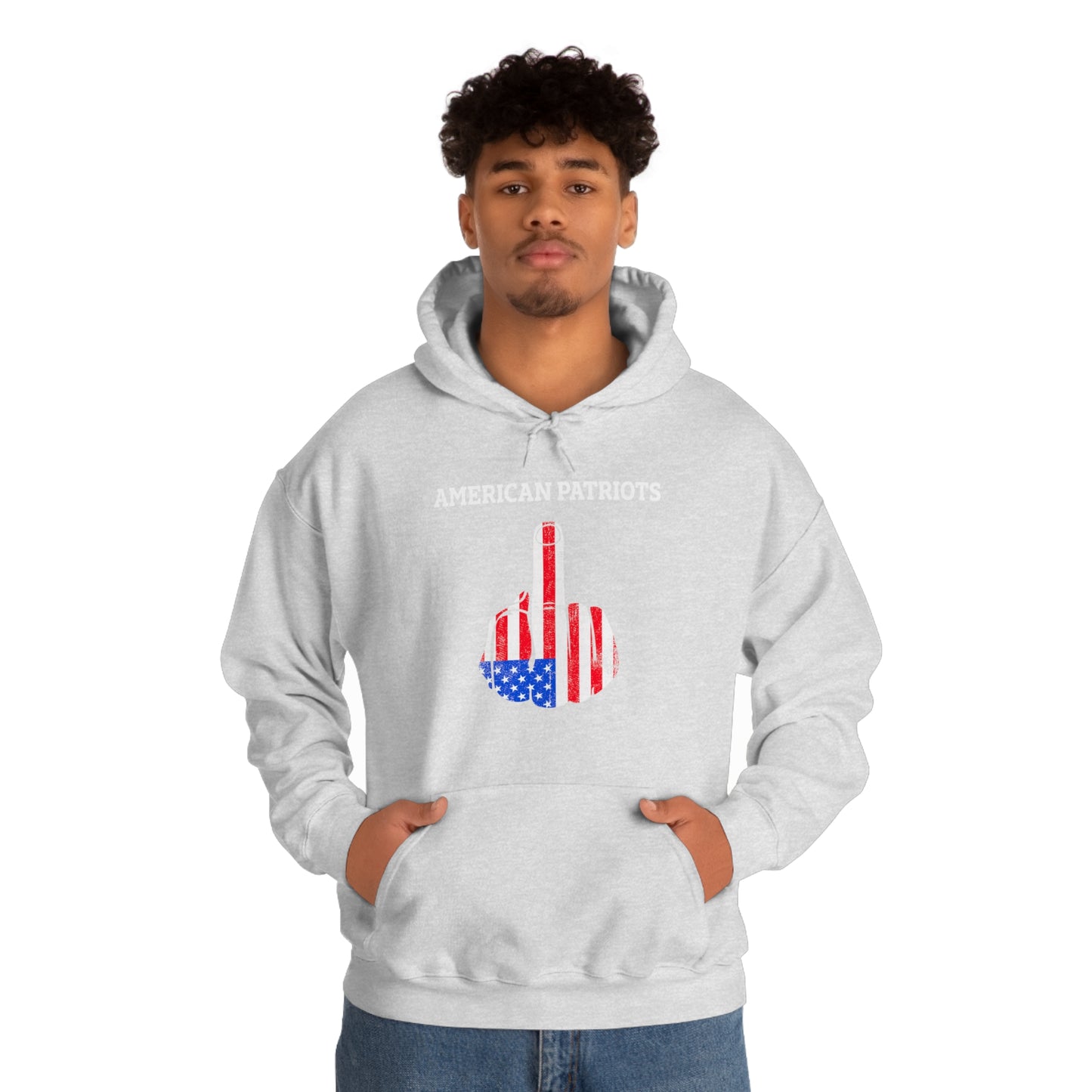 On Behalf Of American Patriots - Unisex  Hooded Sweatshirt