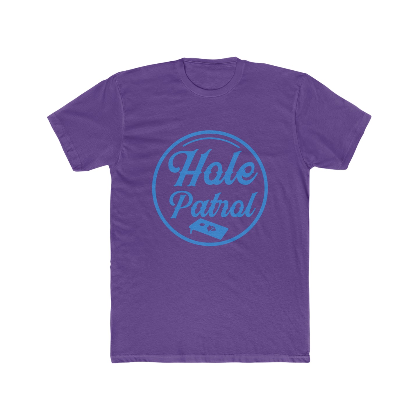 Hole Patrol - Men's Cotton Crew Tee