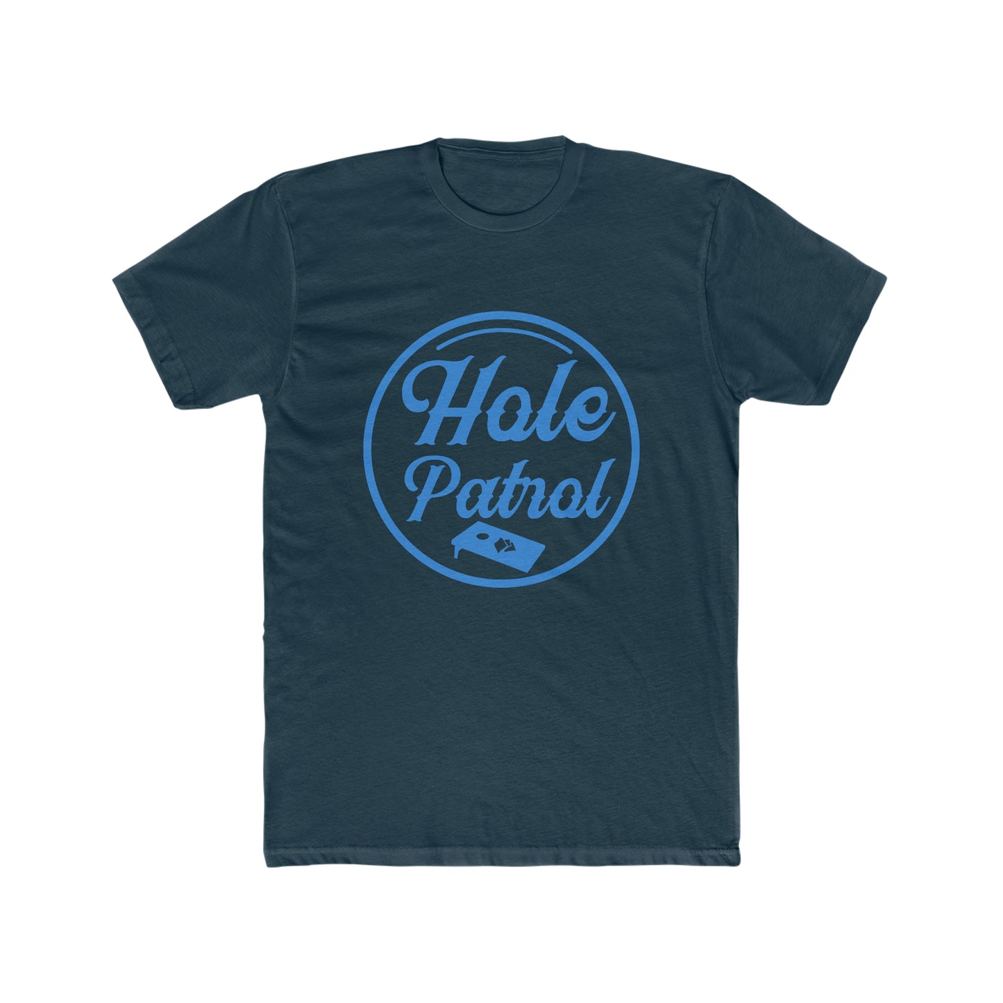 Hole Patrol - Men's Cotton Crew Tee