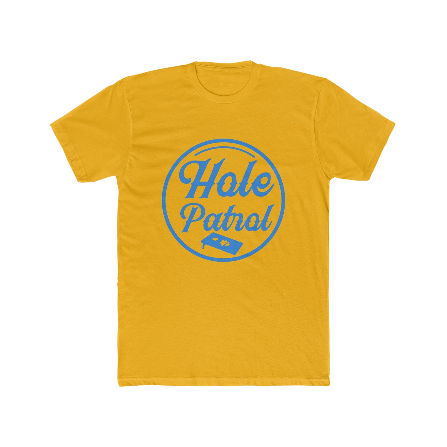 Hole Patrol - Men's Cotton Crew Tee