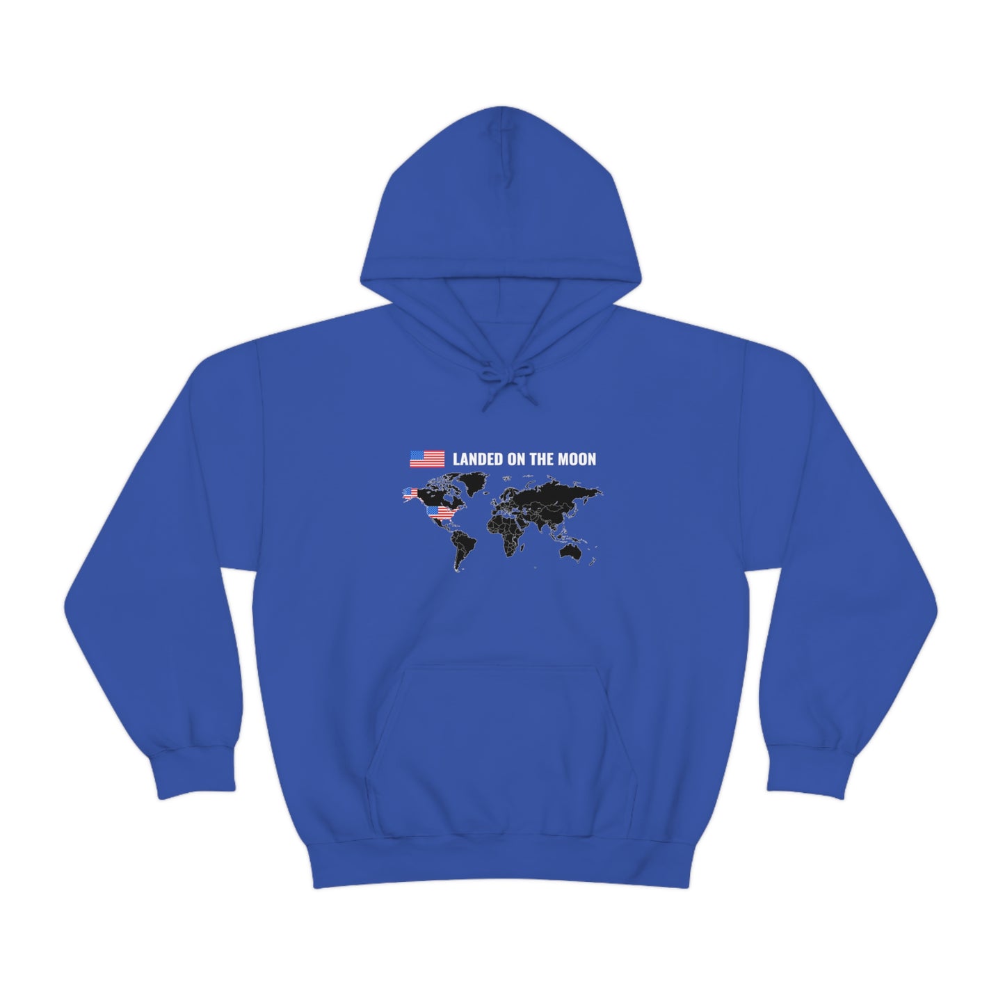 Landed On the Moon - Unisex  Hooded Sweatshirt