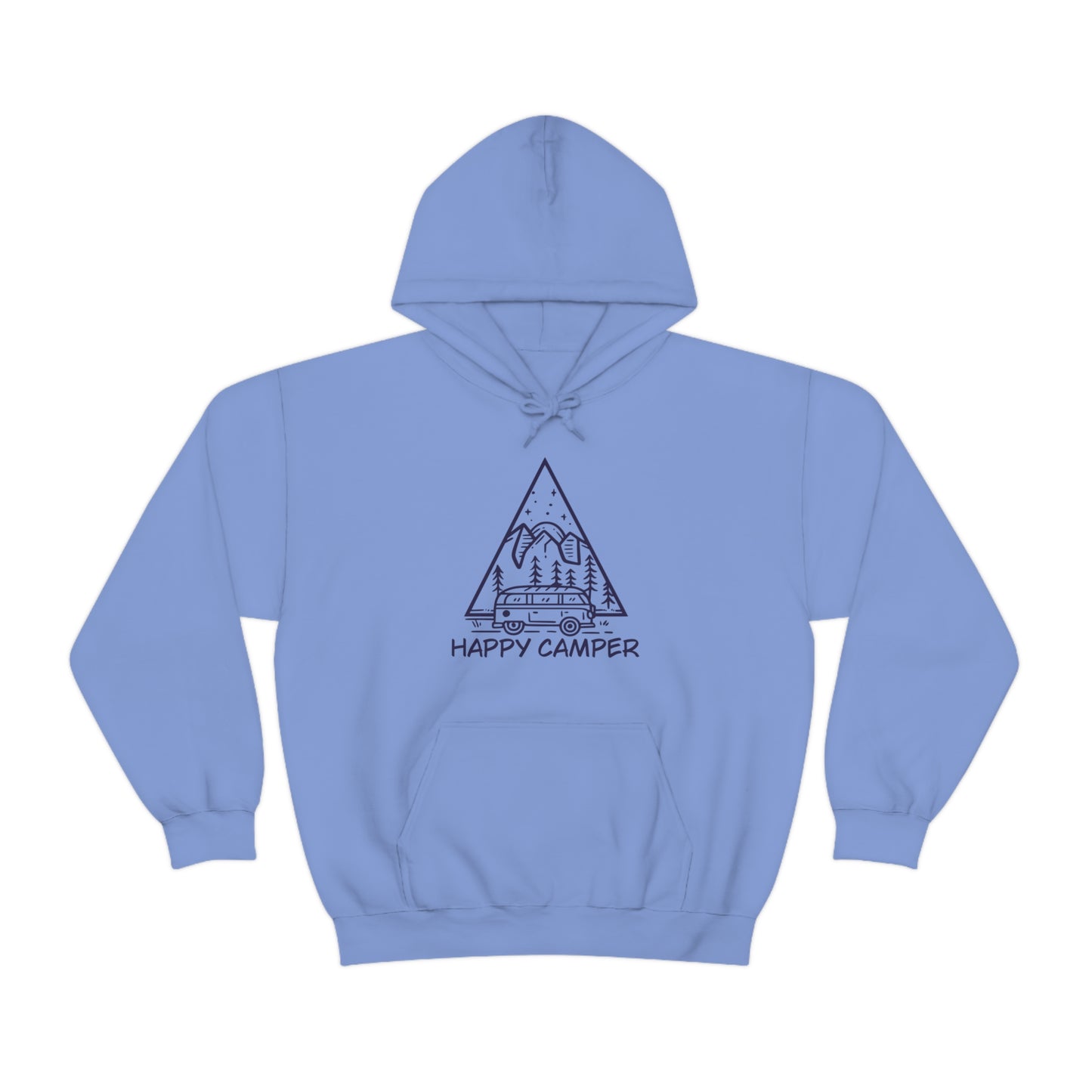 Happy Camper - Unisex  Hooded Sweatshirt