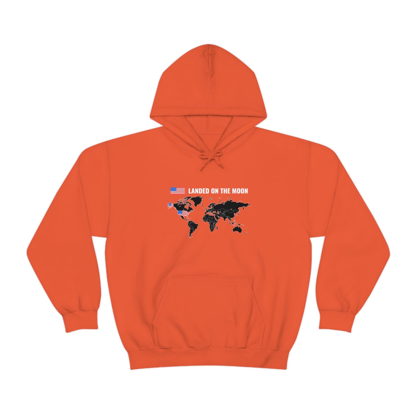 Landed On the Moon - Unisex  Hooded Sweatshirt