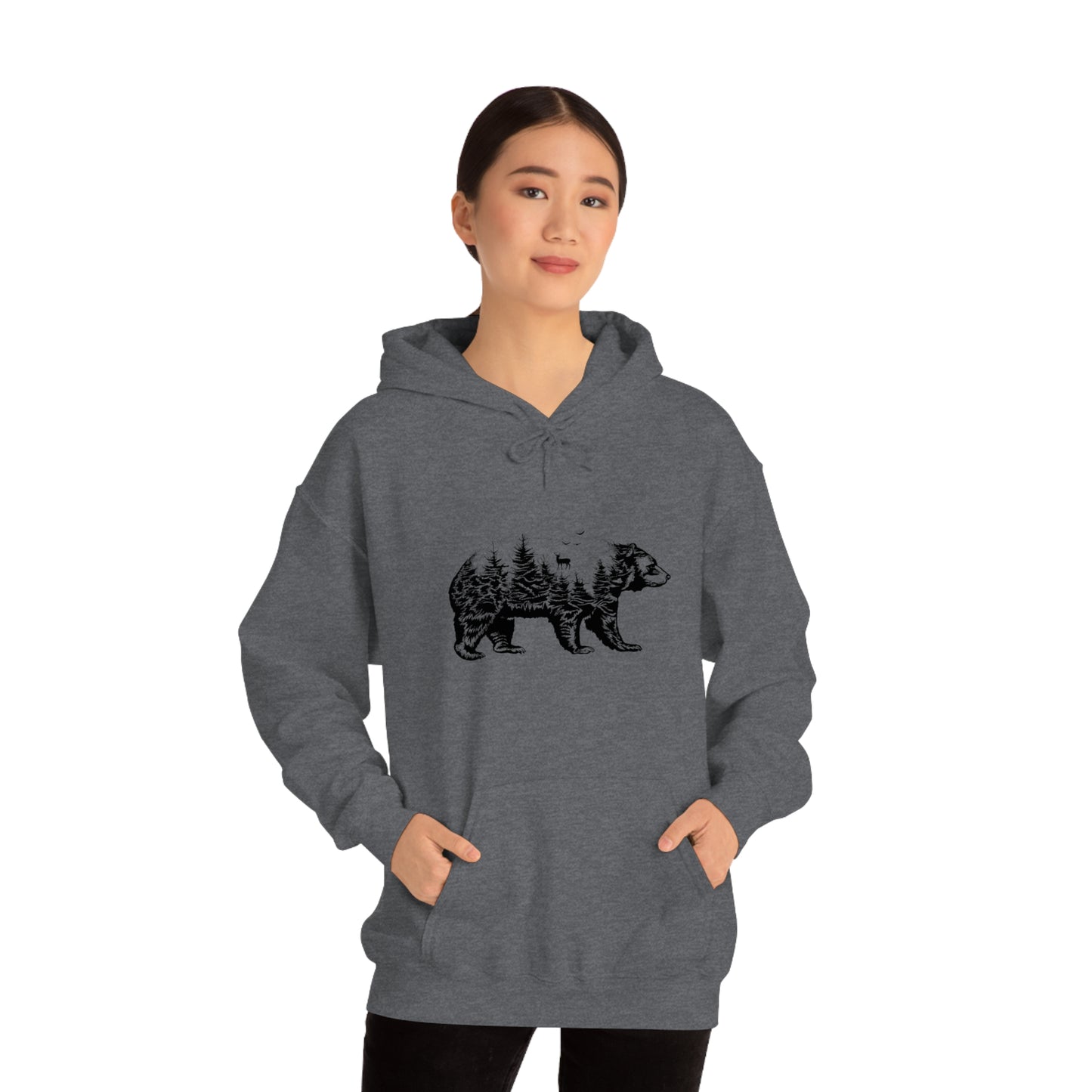 Bear Graphic - Unisex  Hooded Sweatshirt