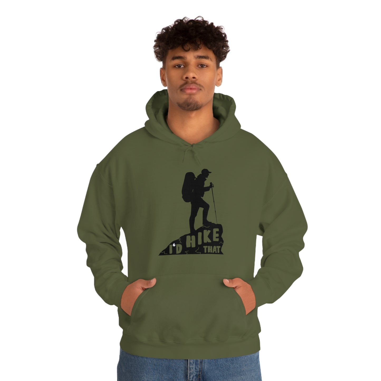 I'd Hike That - Unisex  Hooded Sweatshirt