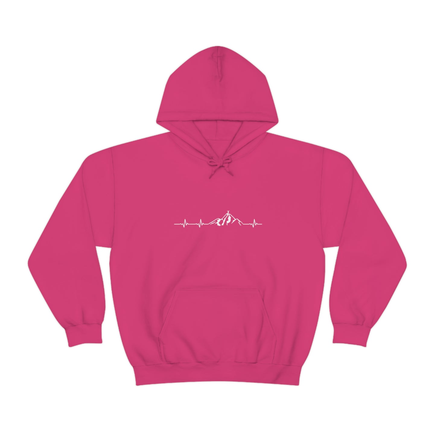 Mountain Heartbeat - Unisex  Hooded Sweatshirt