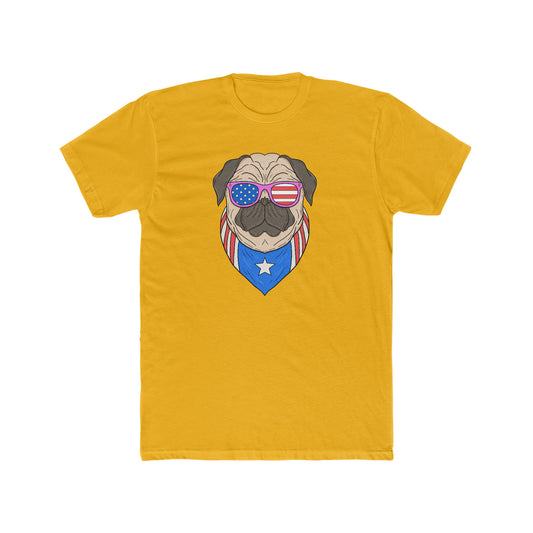 American Pug -  Men's Cotton Crew Tee