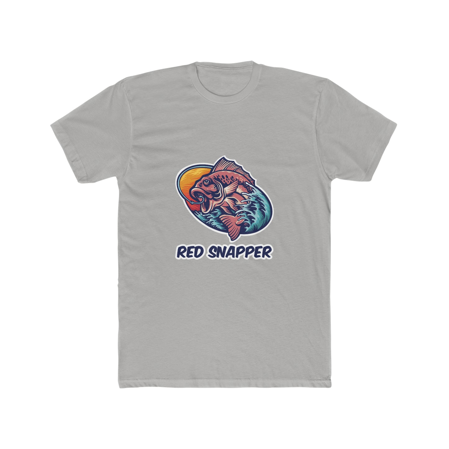 Red Snapper  -  Men's Cotton Crew Tee