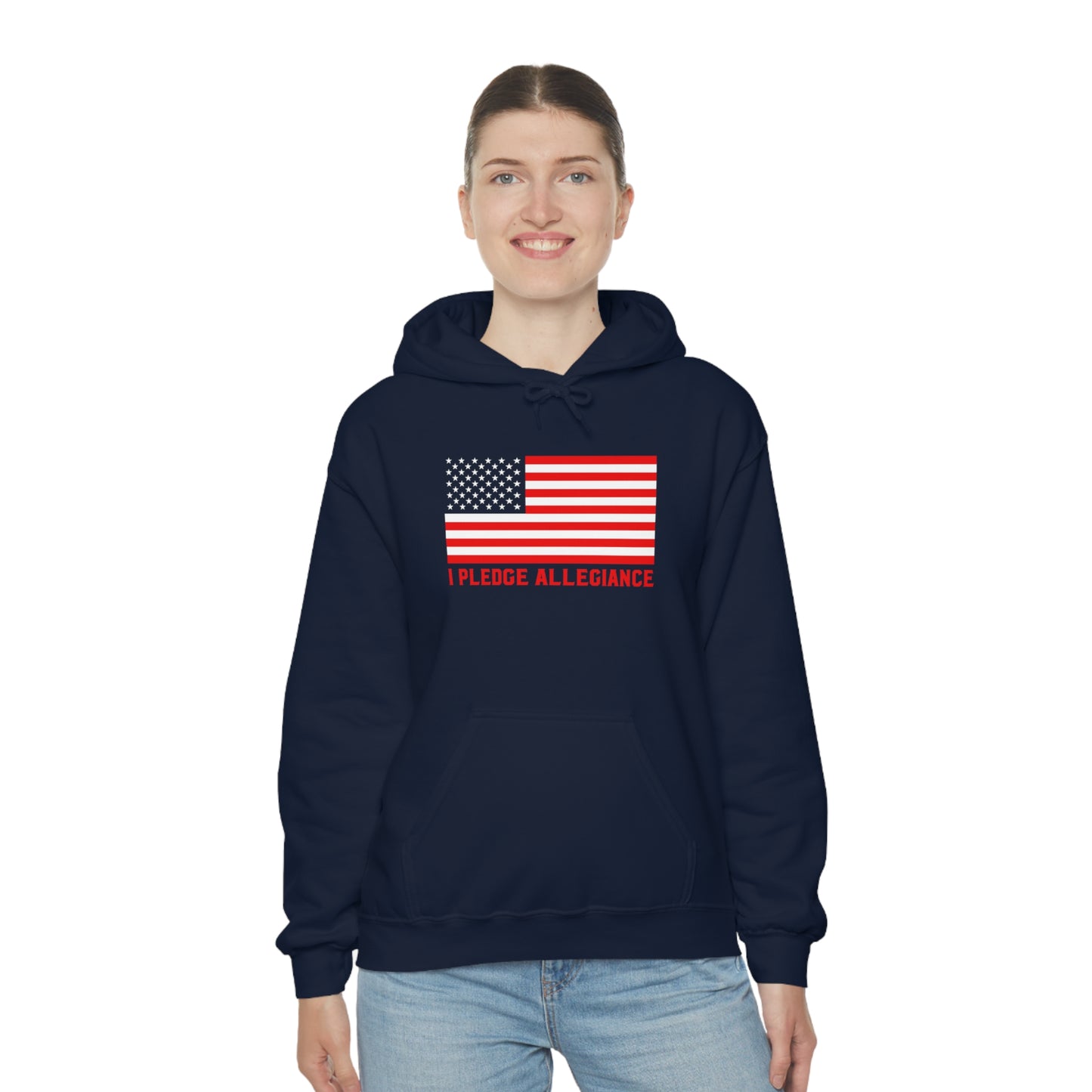 I Pledge Allegiance  - Unisex  Hooded Sweatshirt