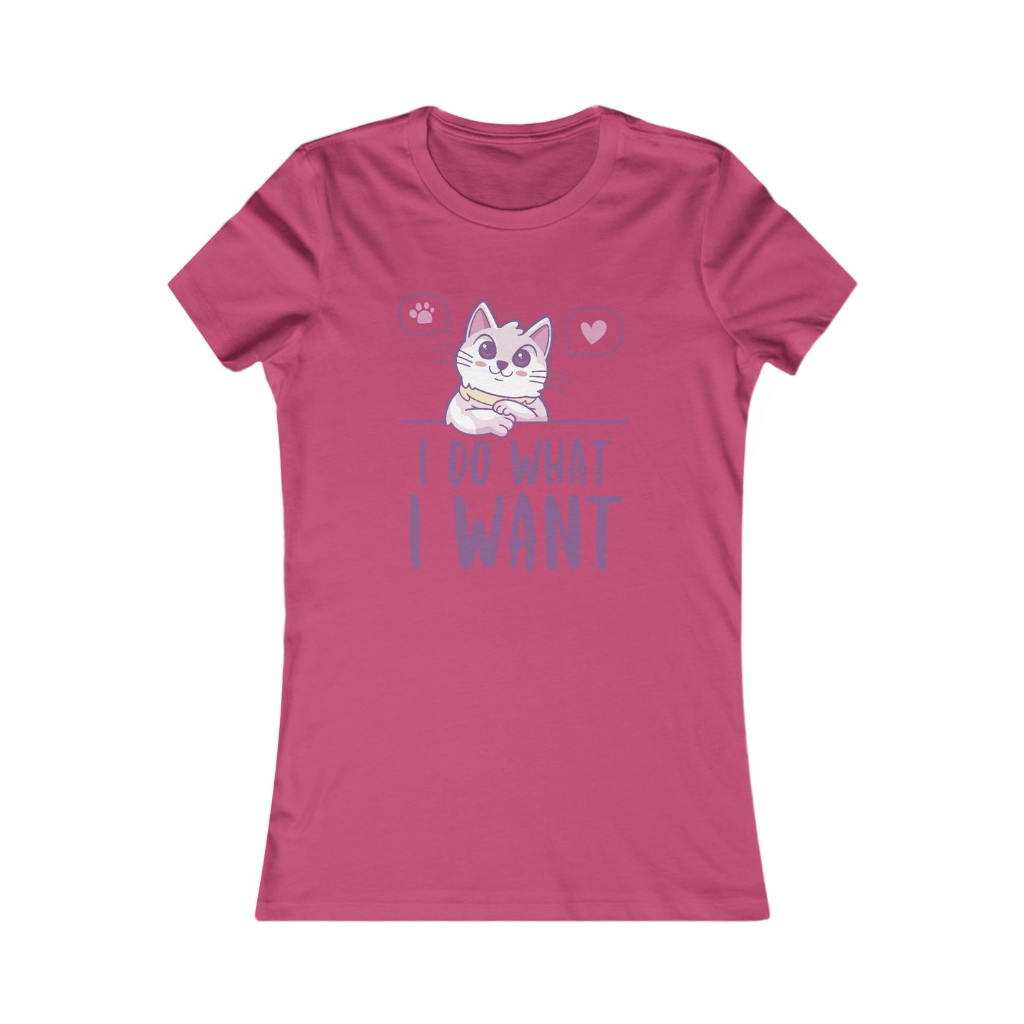 I do what I want - Cat  - Women's T-Shirt