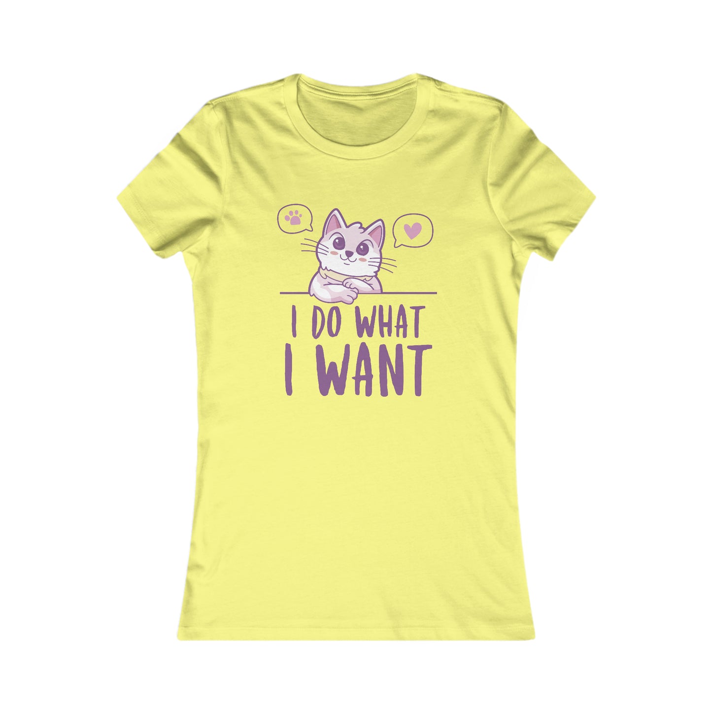 I do what I want - Cat  - Women's T-Shirt